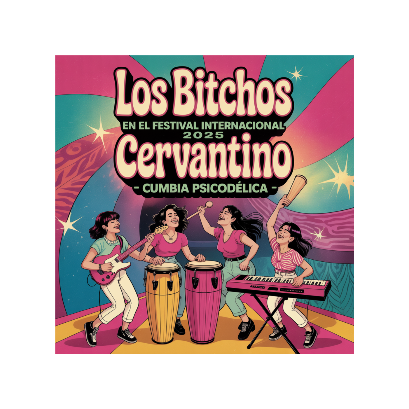 Los Bitchos en el Festival Internacional Cervantino 2025 - Cumbia Psicodélica y el Fenómeno Global de la Fusión Musical episode artwork