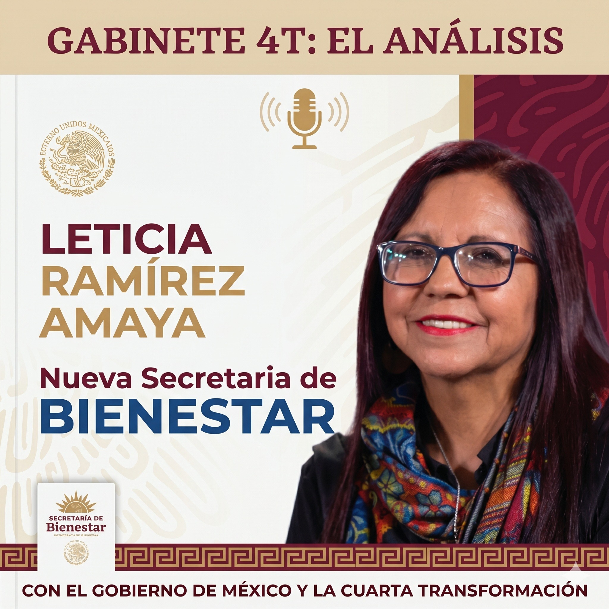 Trayectoria de Leticia Ramírez Amaya nueva secretaria de BIENESTAR episode artwork