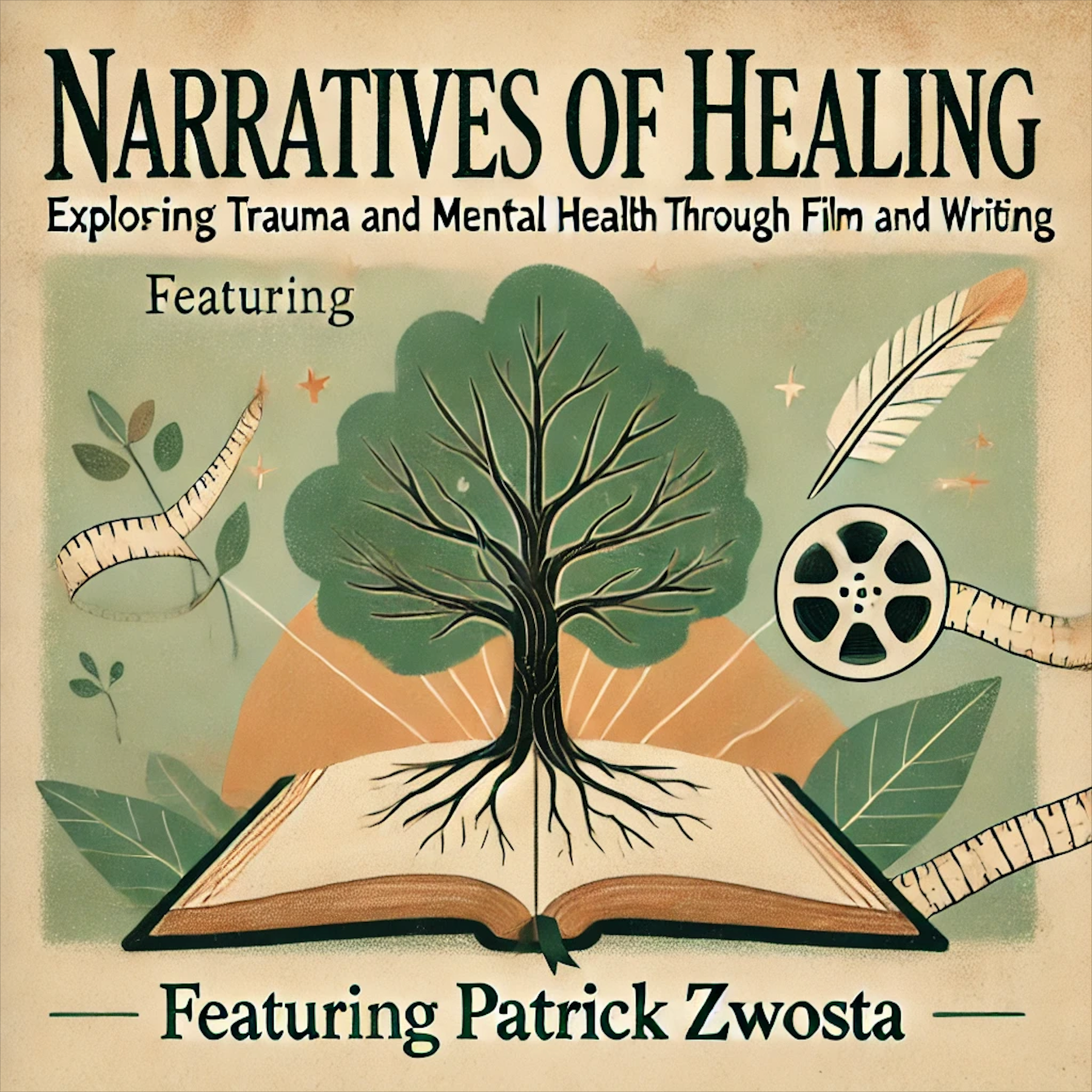 Narratives of Healing: Exploring Trauma and Mental Health Through Film and Writing~Featuring Patrick Zwosta, PhD