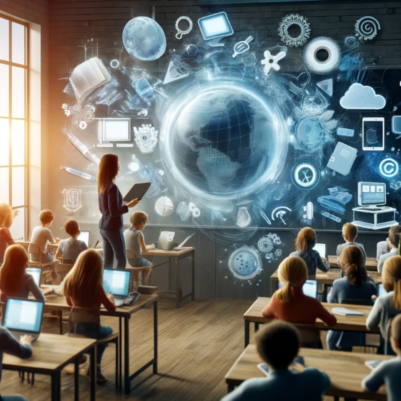 Teaching in the digital age podcast artwork