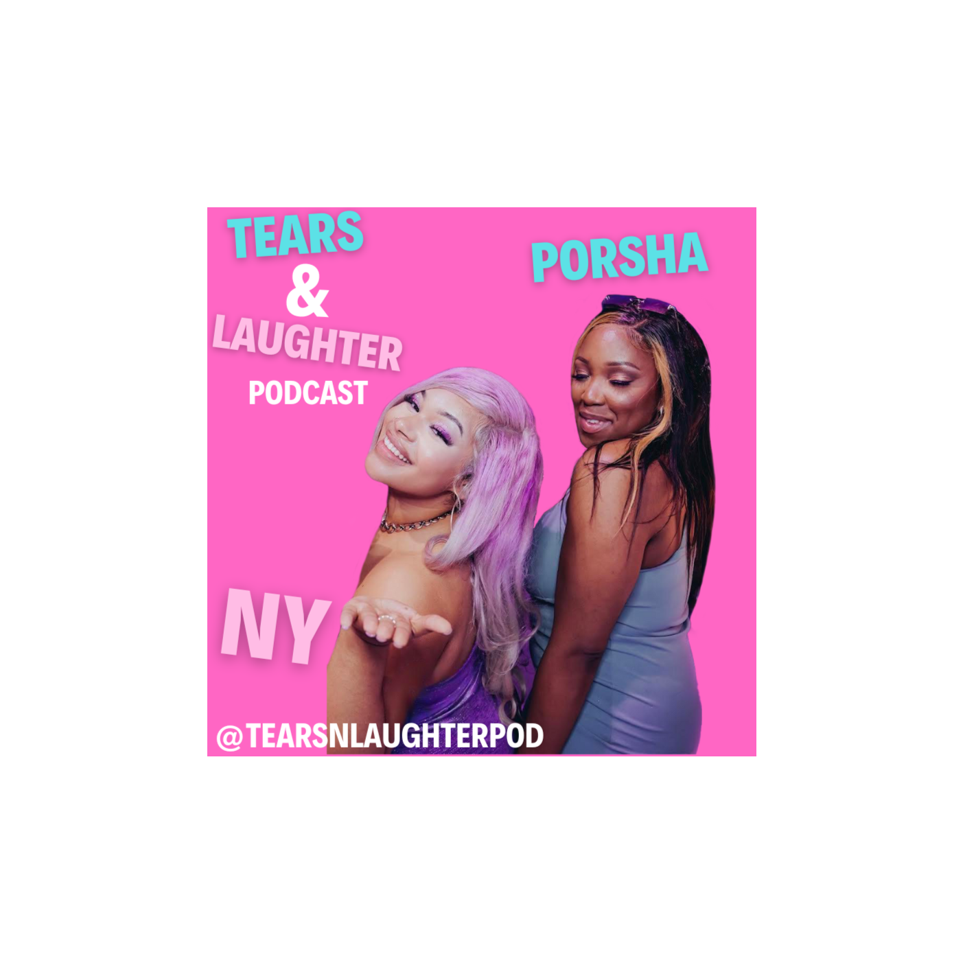 TEARS & LAUGHTER PODCAST- WHAT IT'S LIKE TO BE PLUS SIZED episode artwork