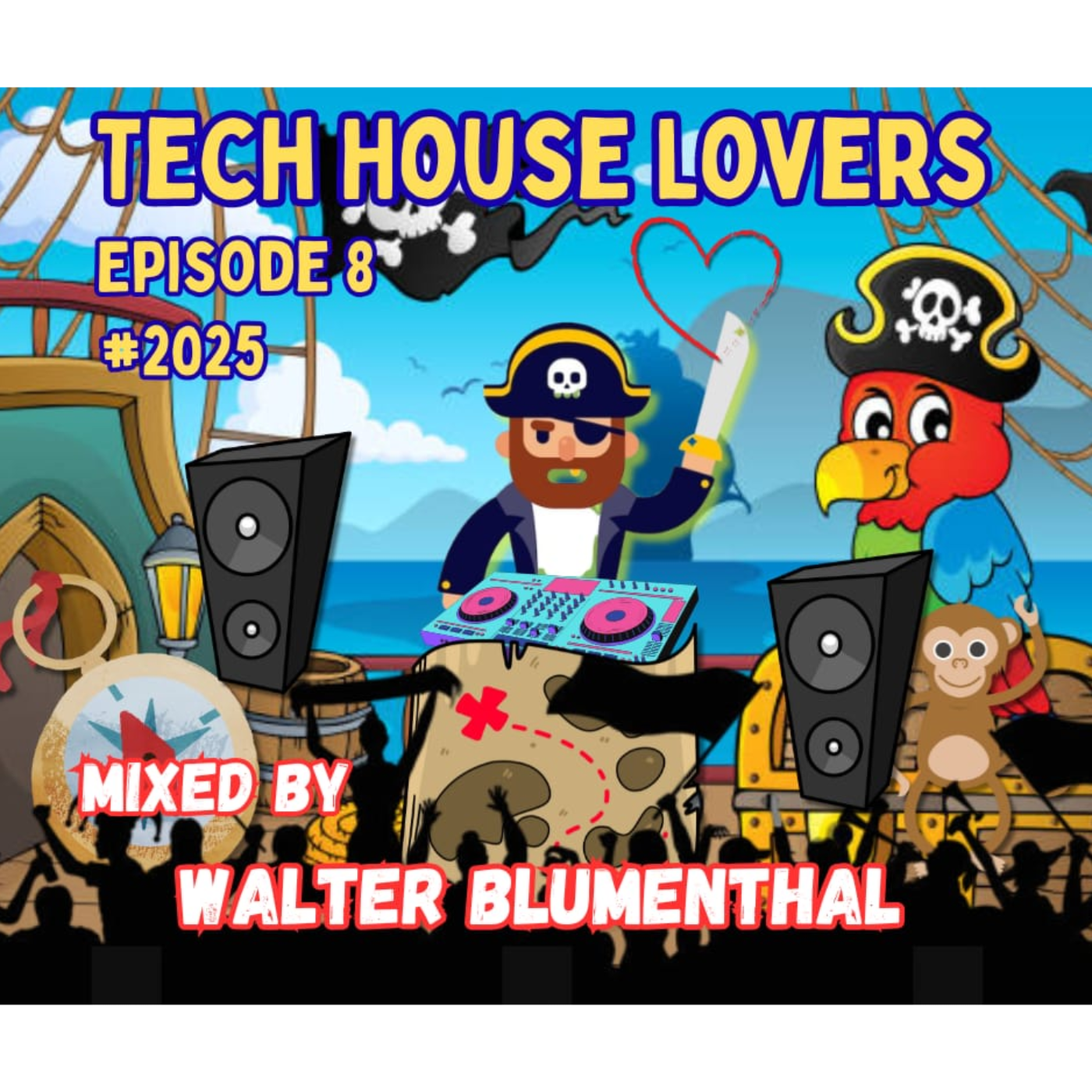 Tech House Lovers - Episode 8  #2025 podcast artwork