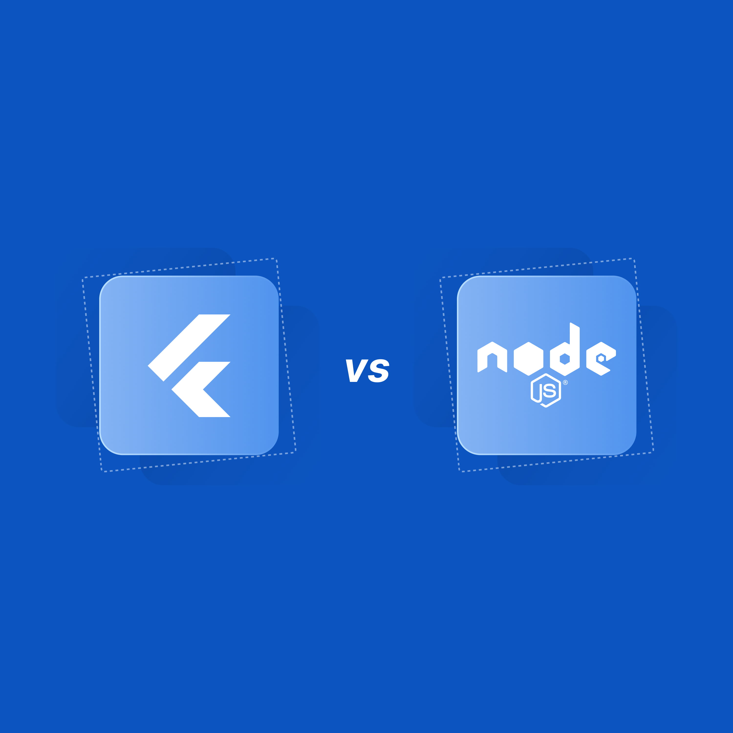 Flutter vs. Node.js: Die wichtigsten Unterschiede