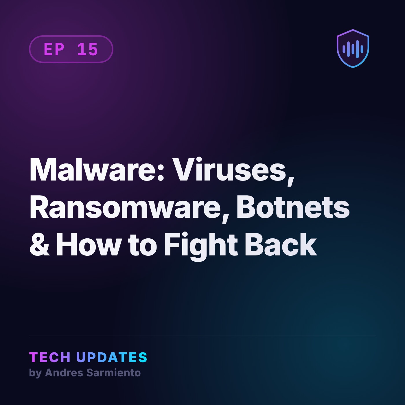 Malware: Viruses, Ransomware, Botnets & How to Fight Back episode artwork