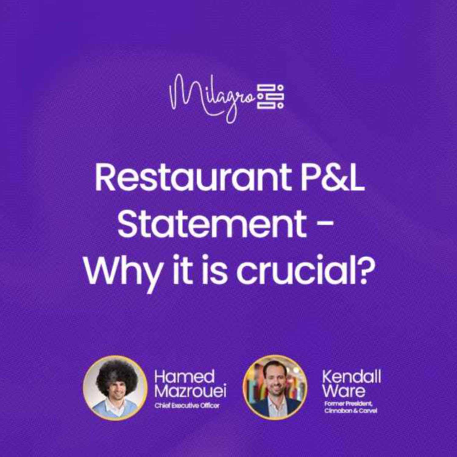 TechBite | From Food To Figures - Understanding Your Restaurant P&L Statement | TechBite - Season 1