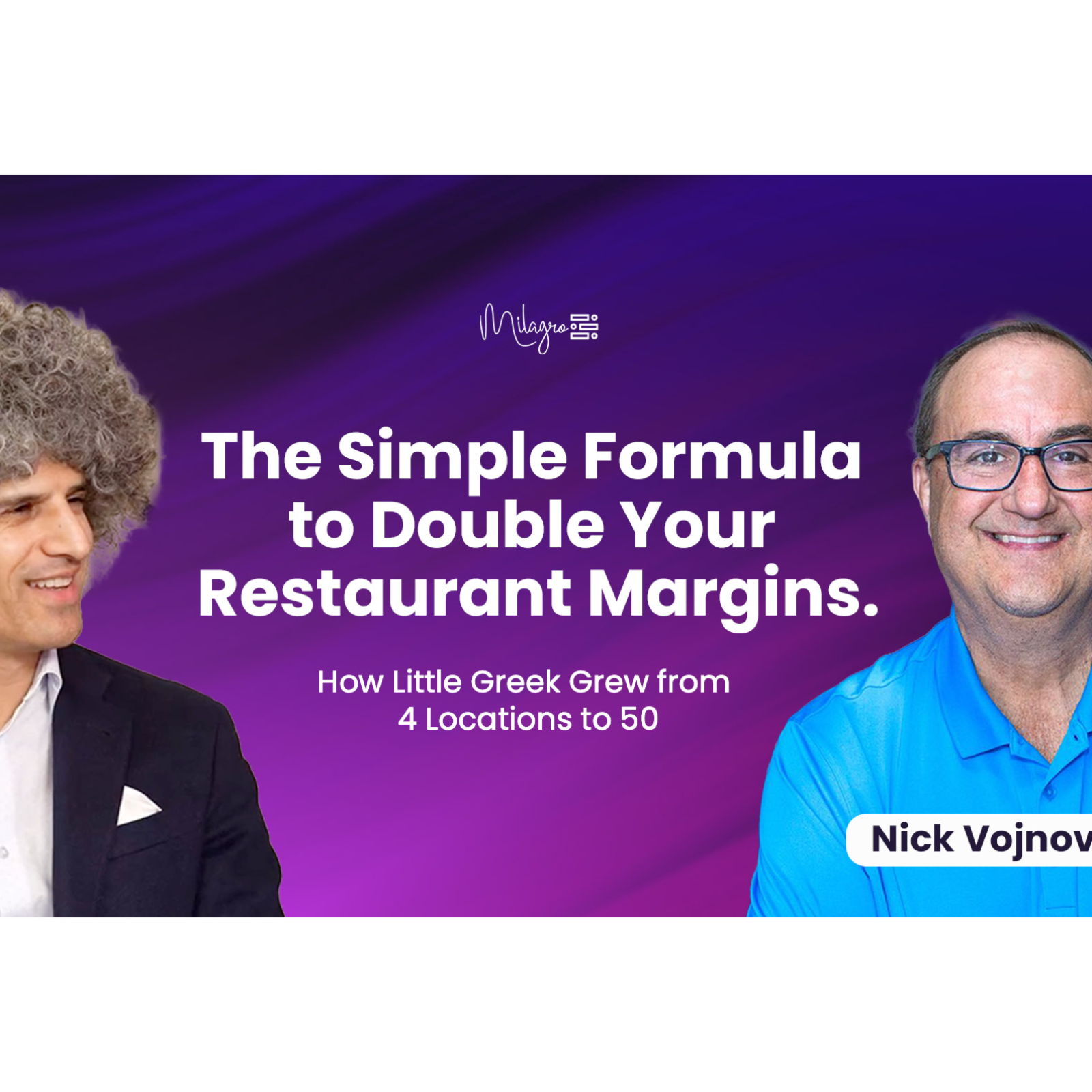 The Simple Formula to Double Your Restaurant Margins | Milagro