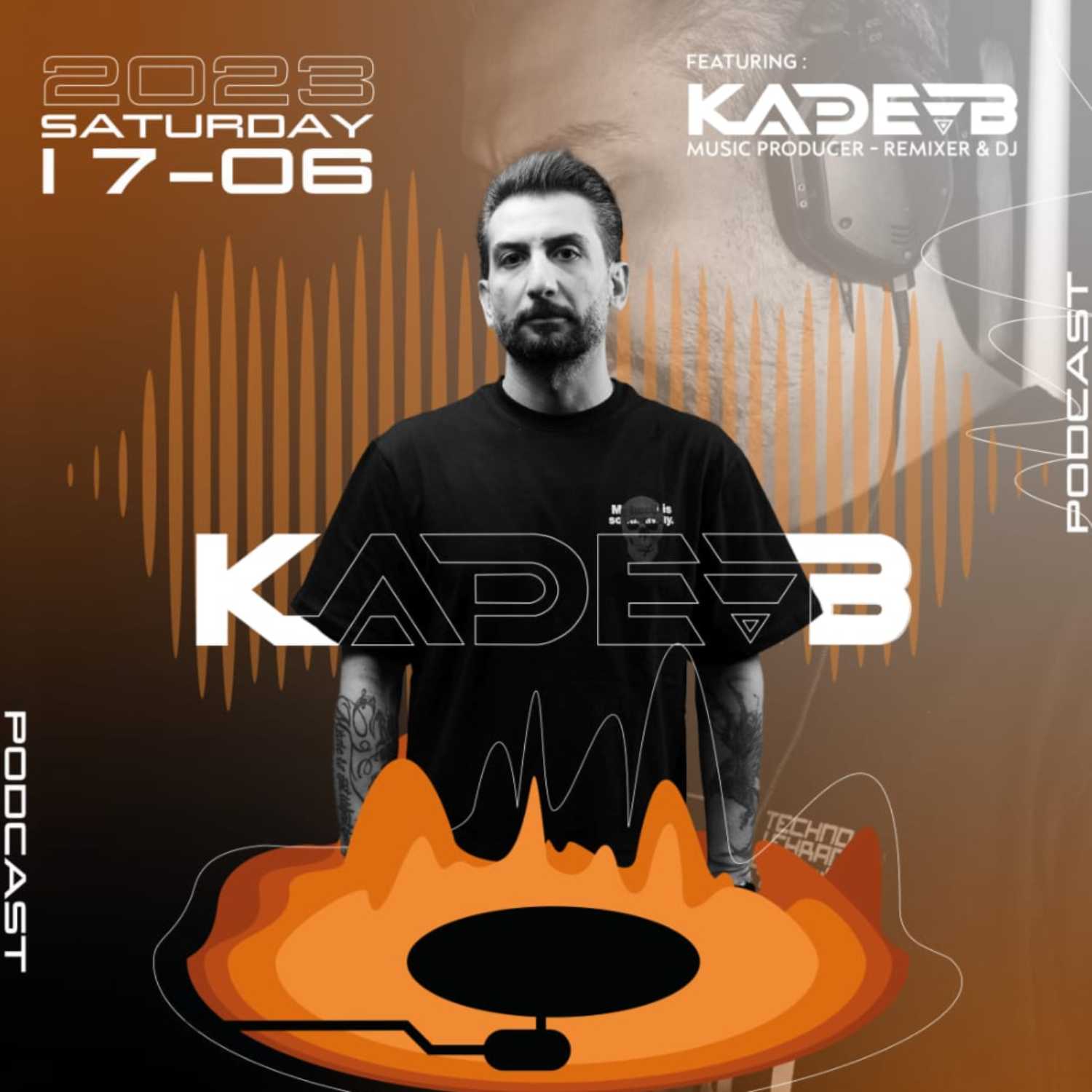 Techno Jockeys PodCast. Elenoir Dj & Kade B Dj. First worldwide Podcast For techno Music Scene From Dubai, United Arab Of Emirates, DJ Interview