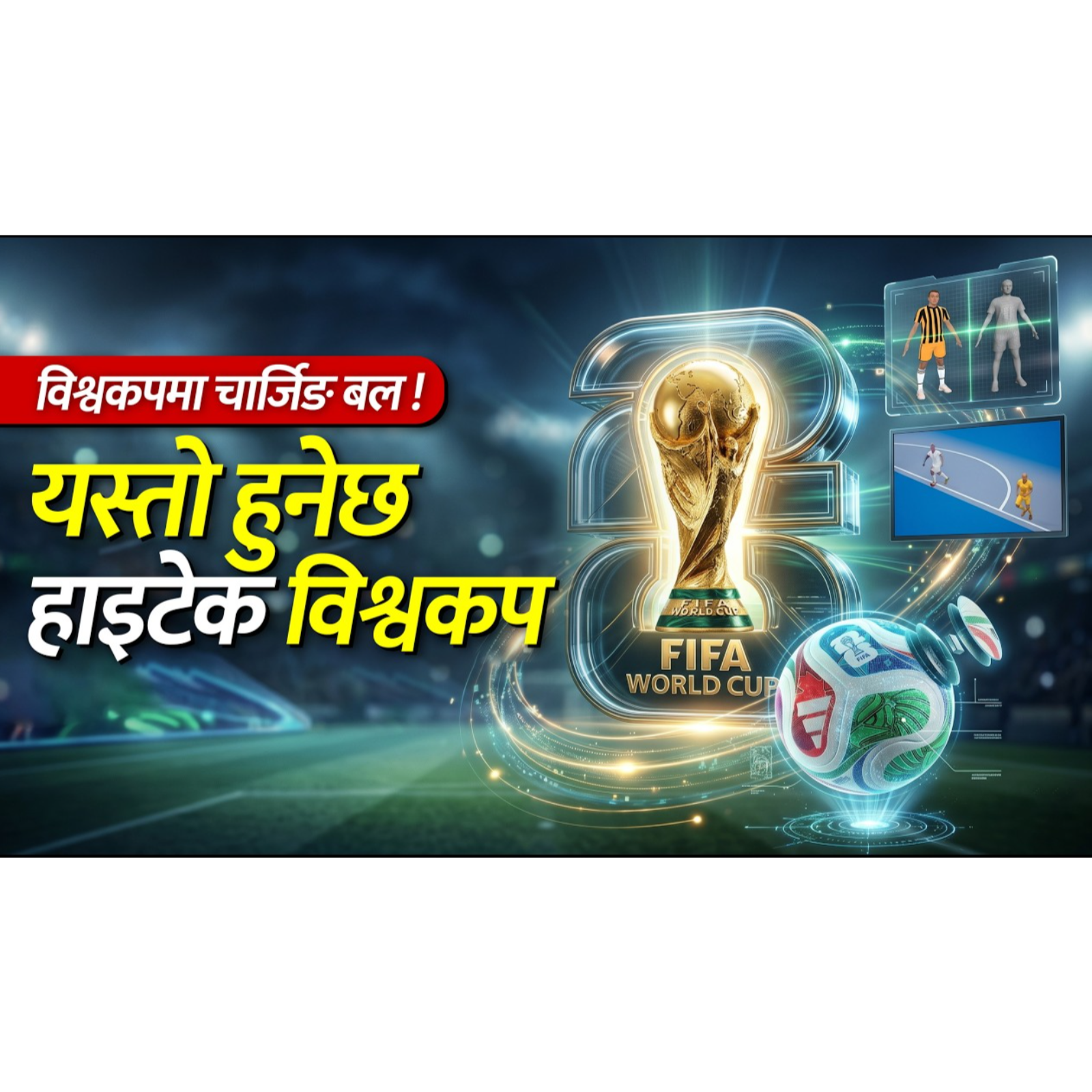 बलभित्र चिप,मैदानमा एआई,विवादको अन्त्य ! Technology And World Cup 2026