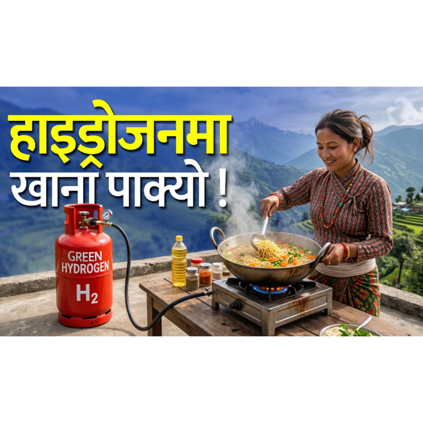 नेपालमै यसरी बन्यो हाइड्रोजन ग्यास, LPG हट्ला ? Hydrogen Project In Nepal.