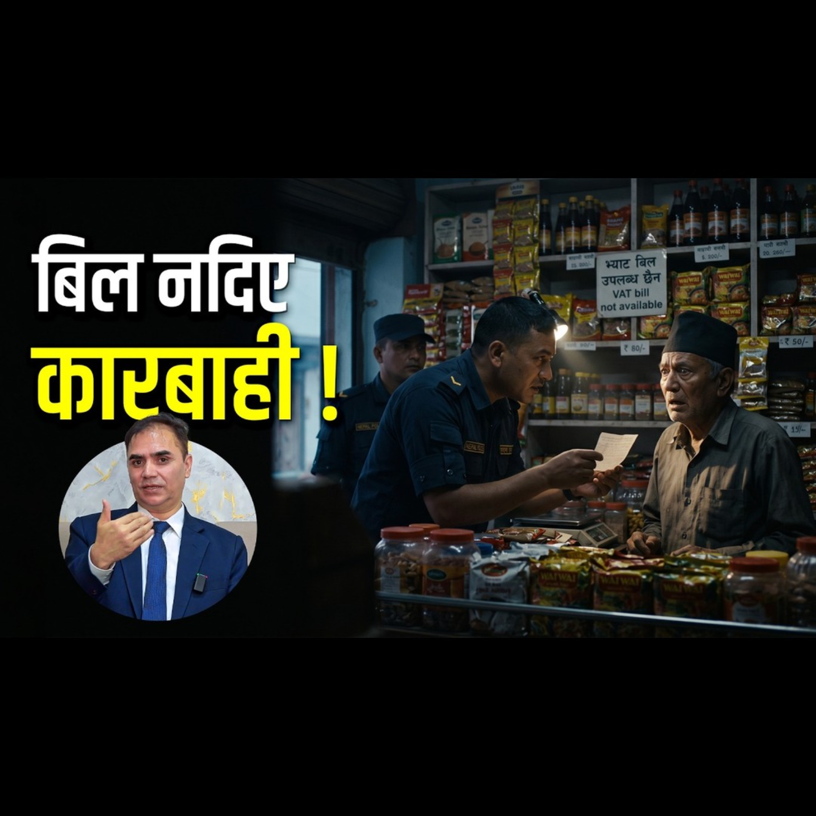 बिल लिँदा पुरस्कार, नदिनेलाई कारबा'ही। AI In Nepal's Tax System