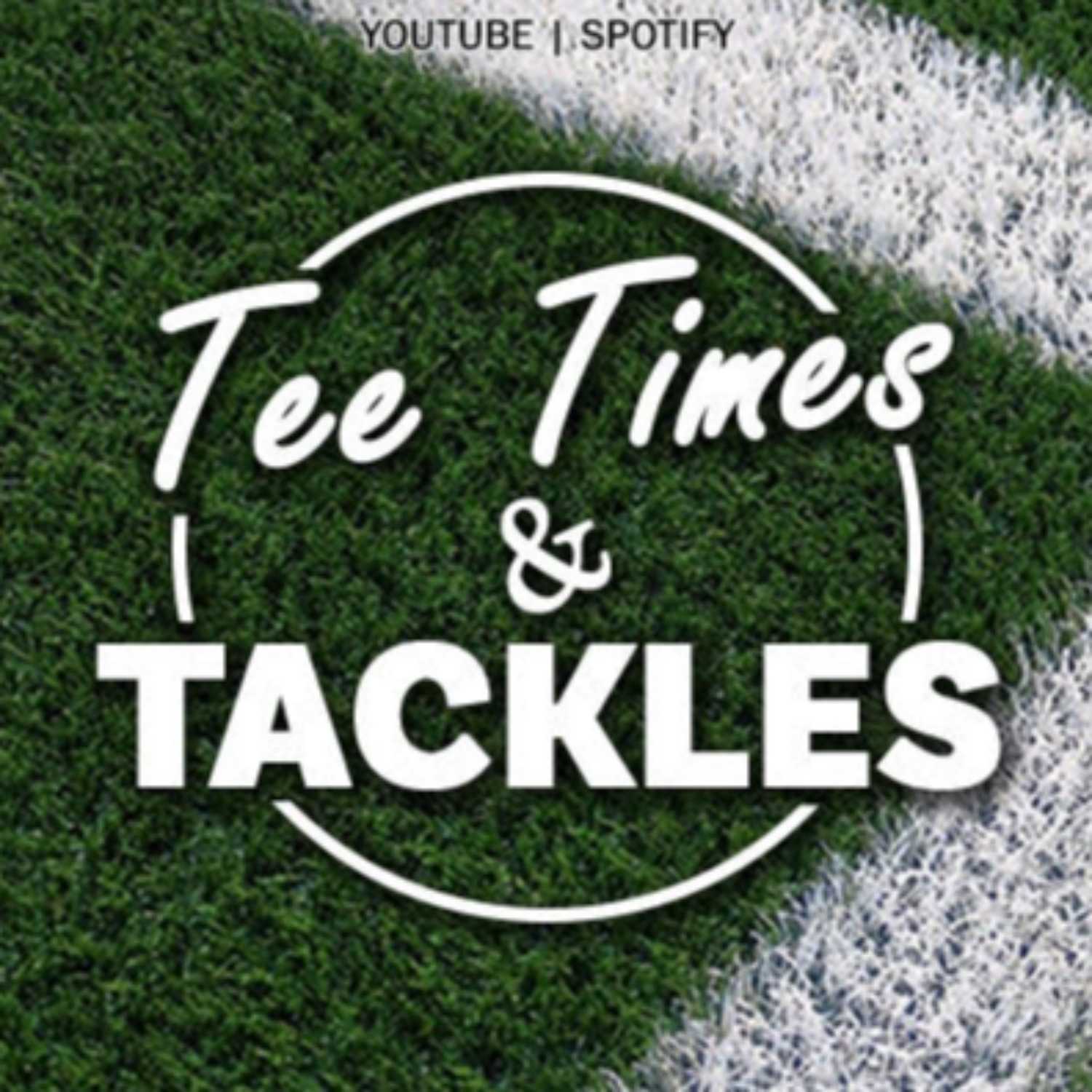 Tee Times & Tackles podcast artwork