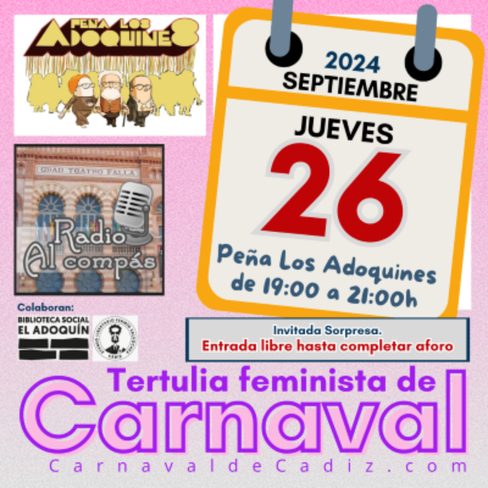 Tertulia Feminista de Carnaval