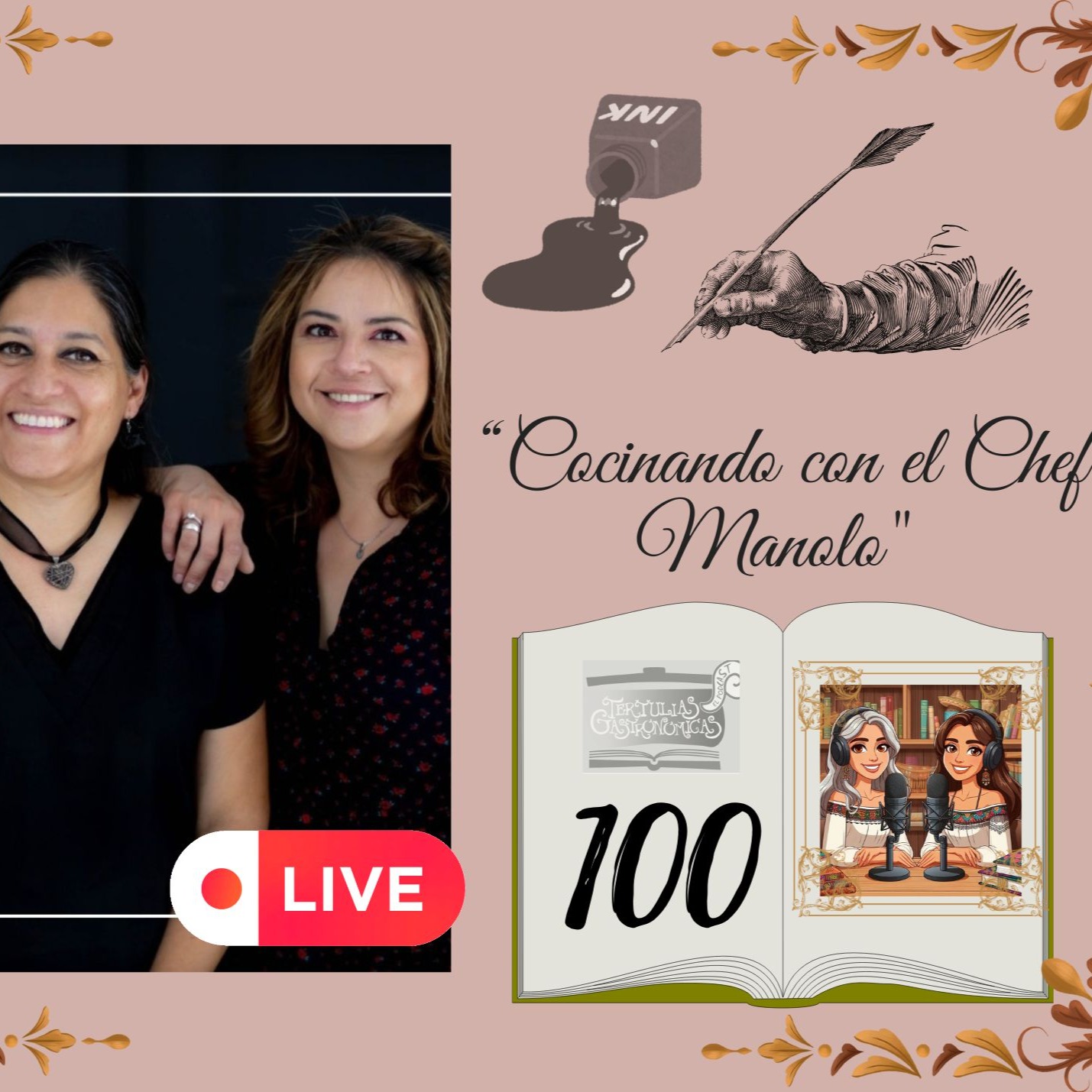 Episodio 100 "Cocinando con el Chef Manolo"  episode artwork