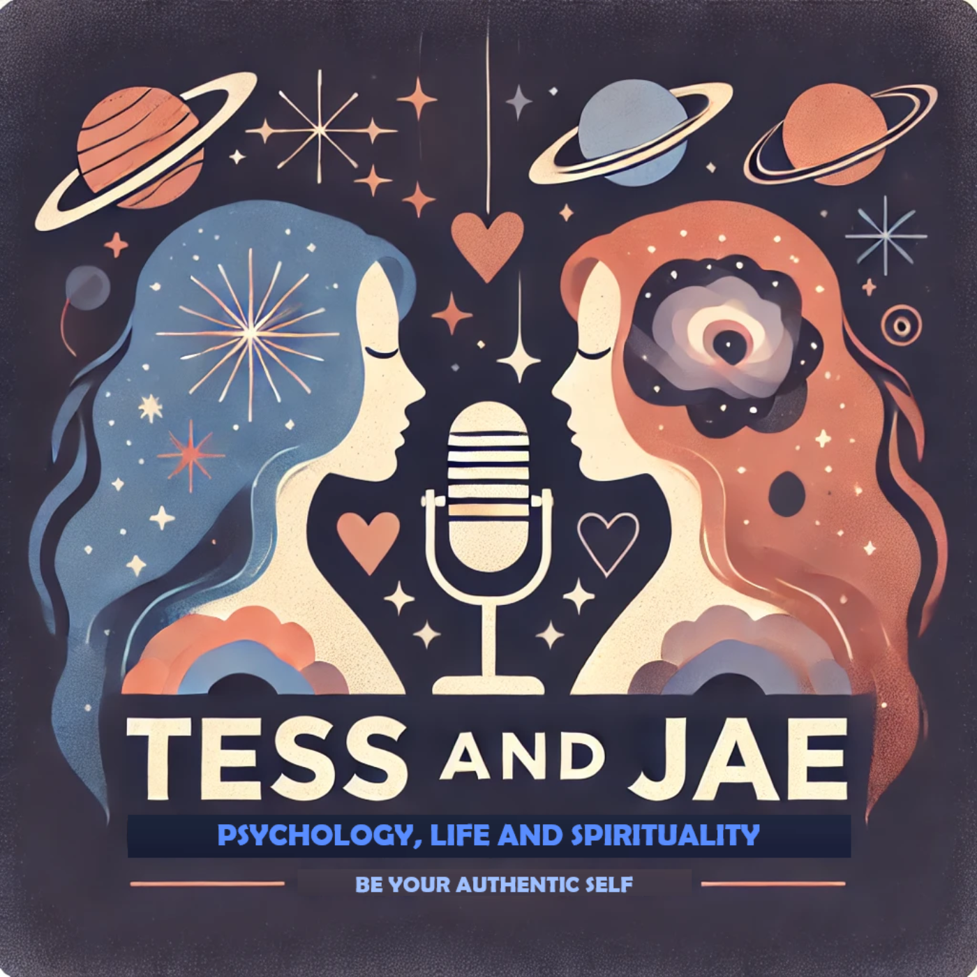 Tess and Jae - Psychology, Life and Spirituality podcast artwork
