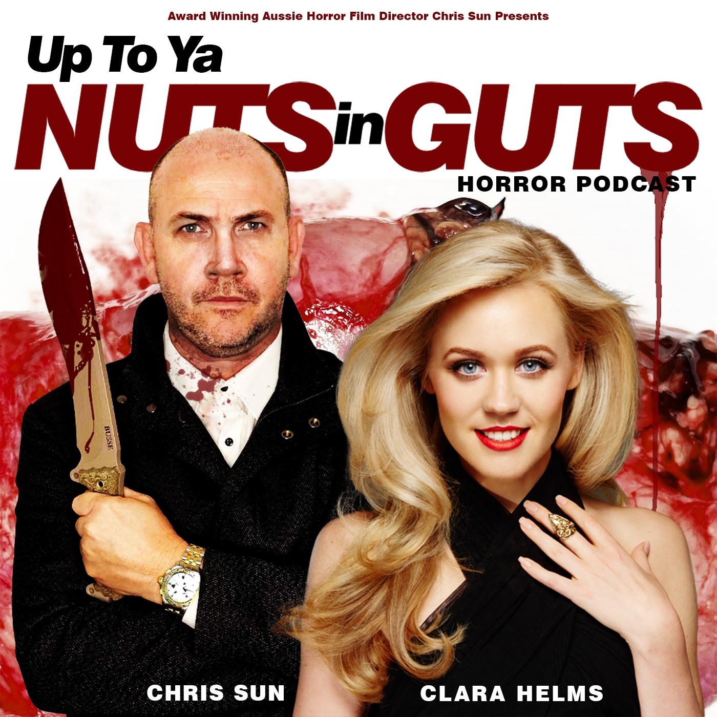 Up To Ya Nuts In Guts - Horror Podcast - Episode 2: The Accidental Exorcist – Mark Gardener