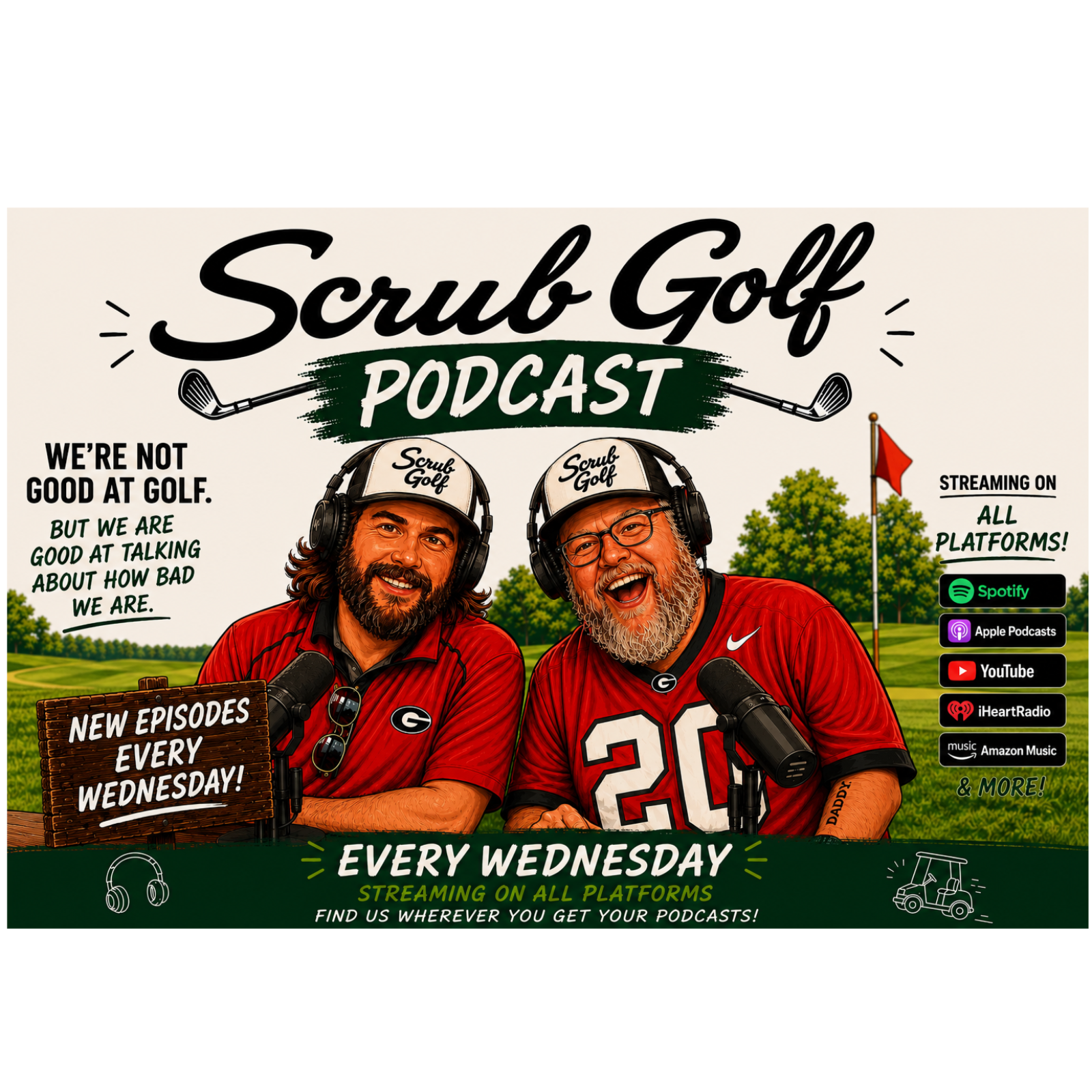 SCRUB GOLF PODCAST cover art