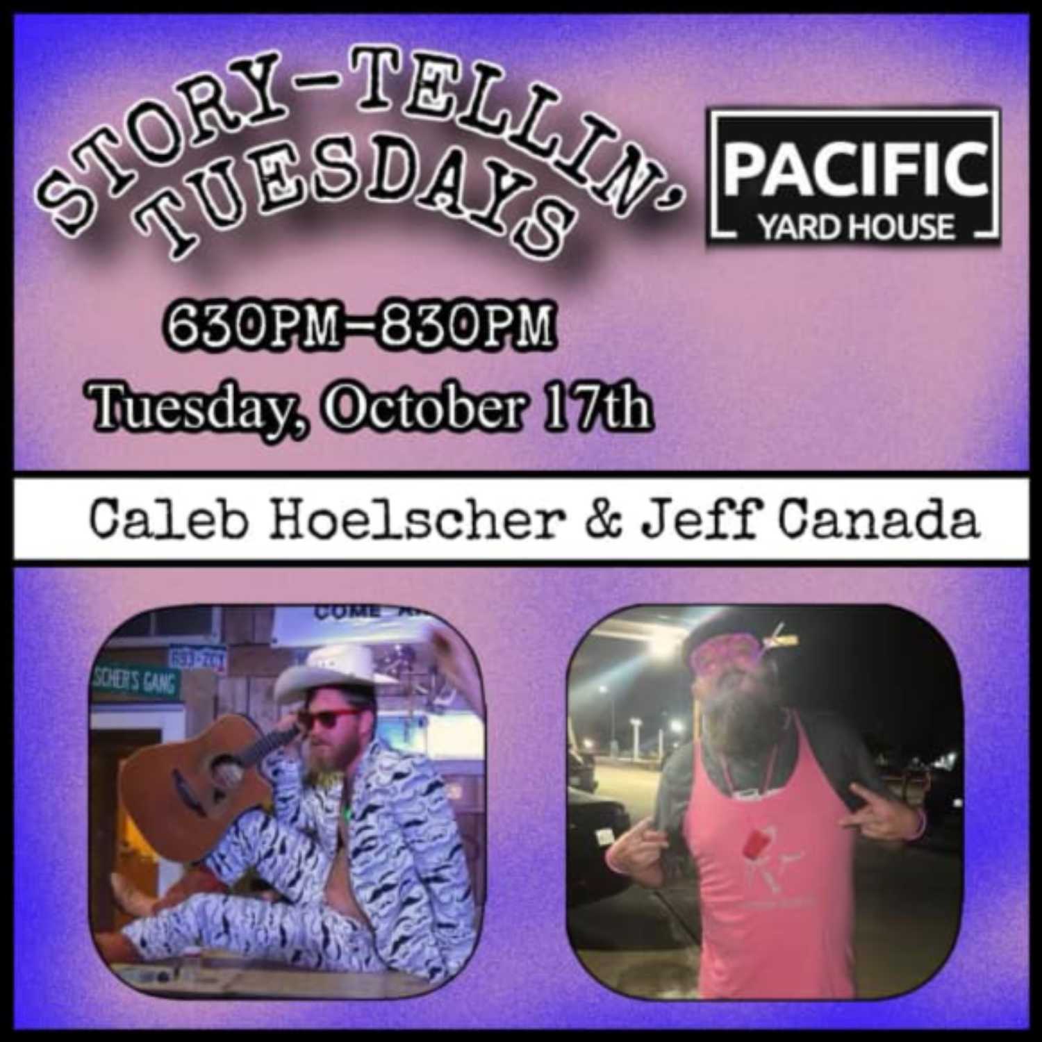 Story Tellin' Tuesday w/Special Guest Jeff Canada / Ep.12