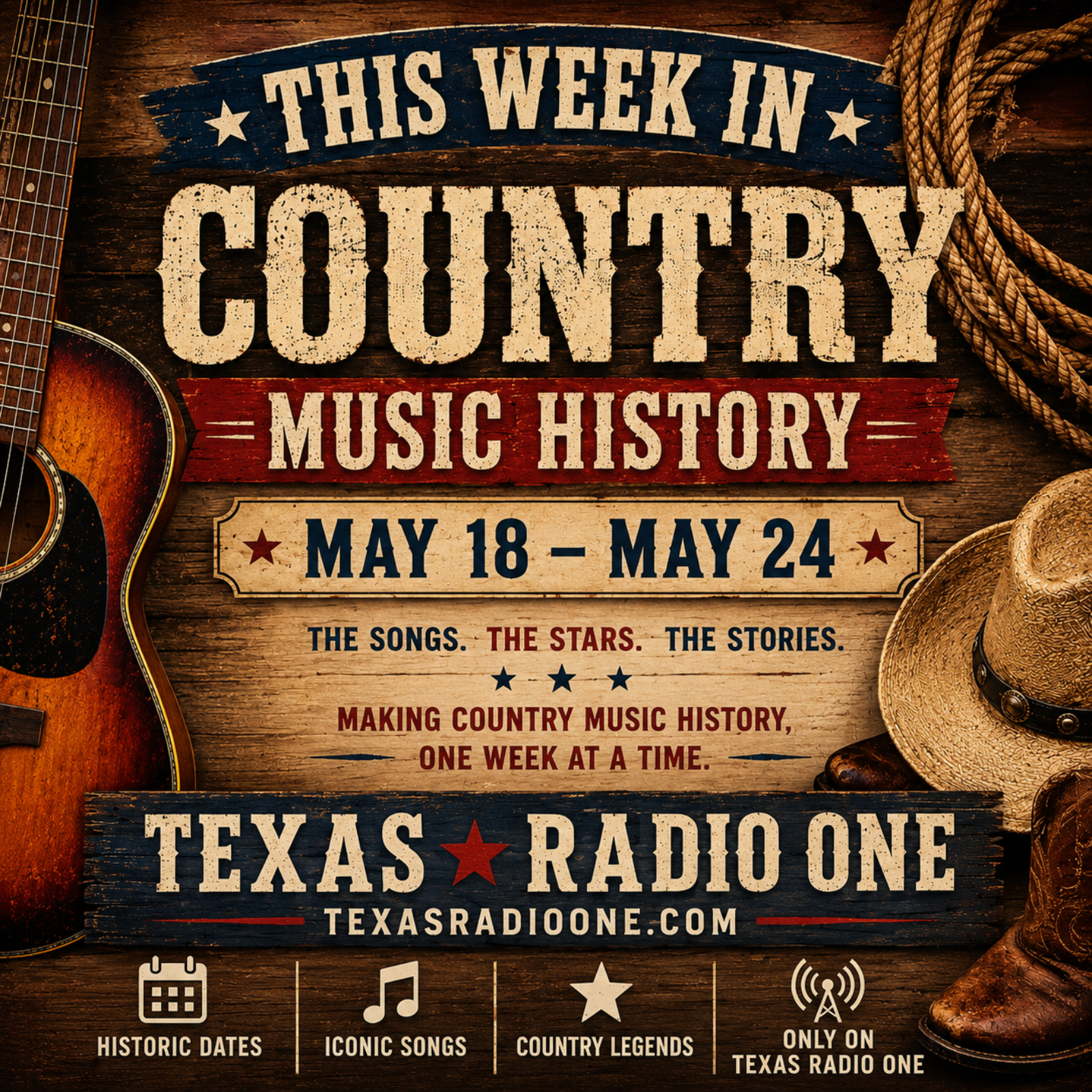 This Week In Country Music History 05/18-05/24