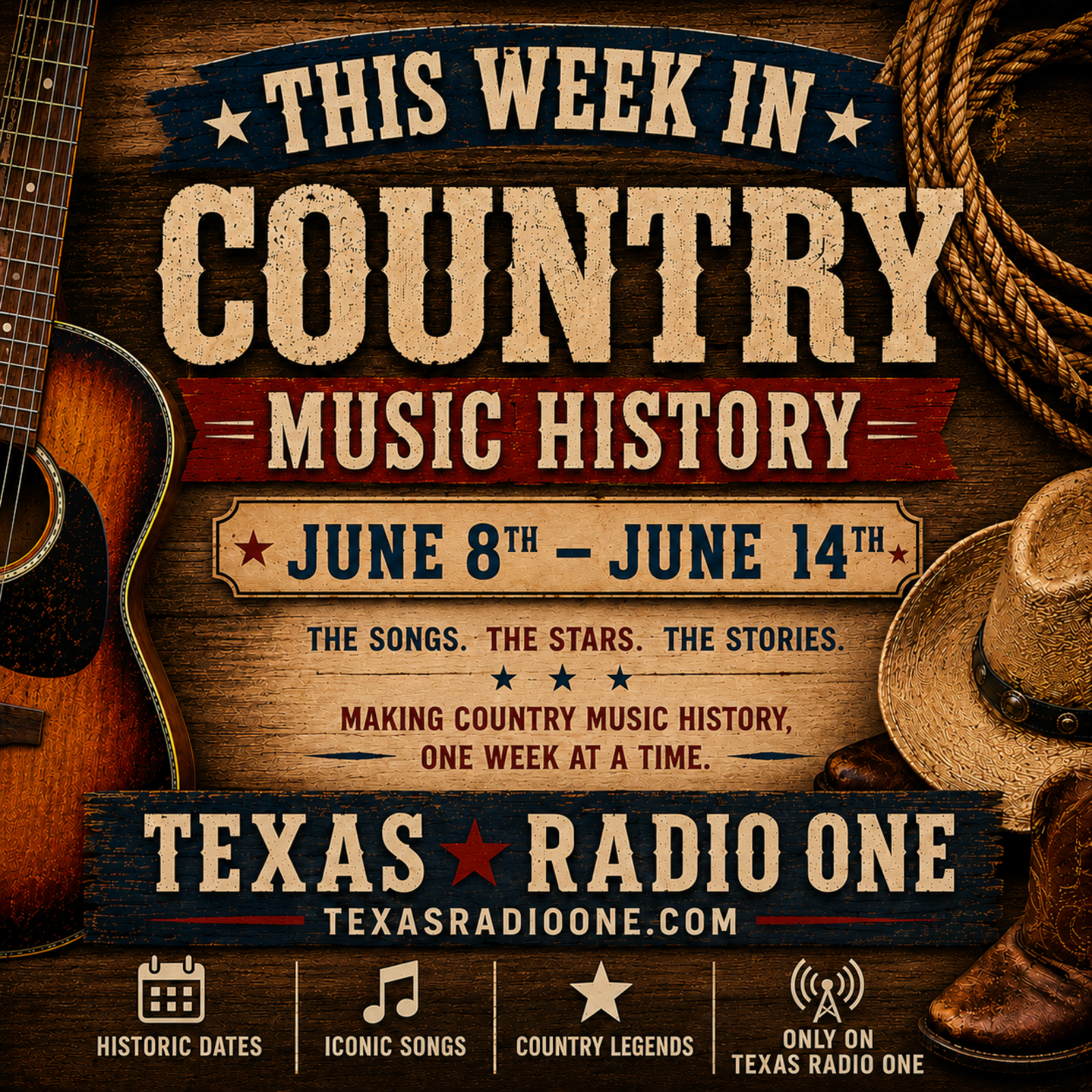 This Week In Country Music History 06/08-06/14