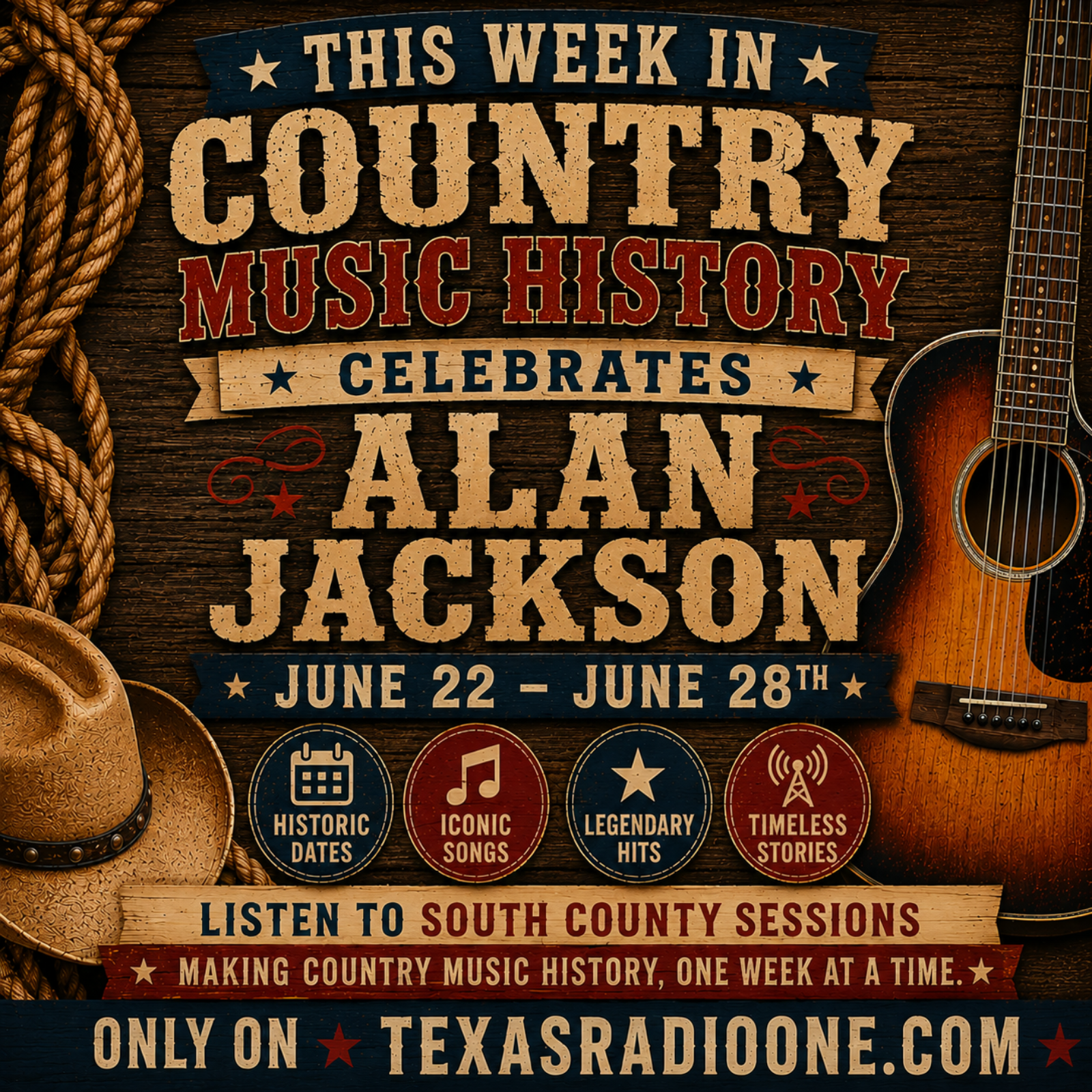This Week In Country Music History / Celebrates Alan Jackson