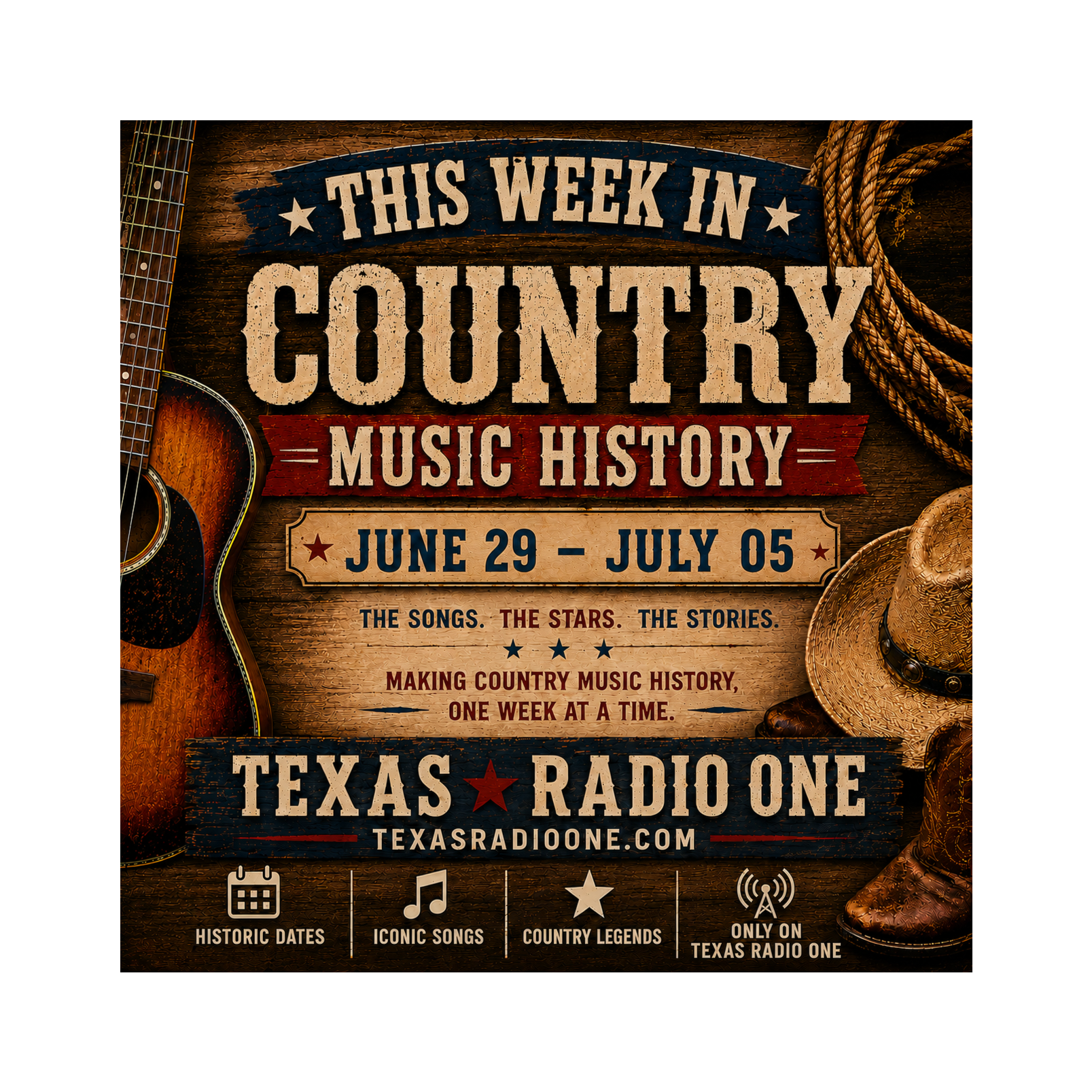 This Week In Country Music History 06/29-07/05