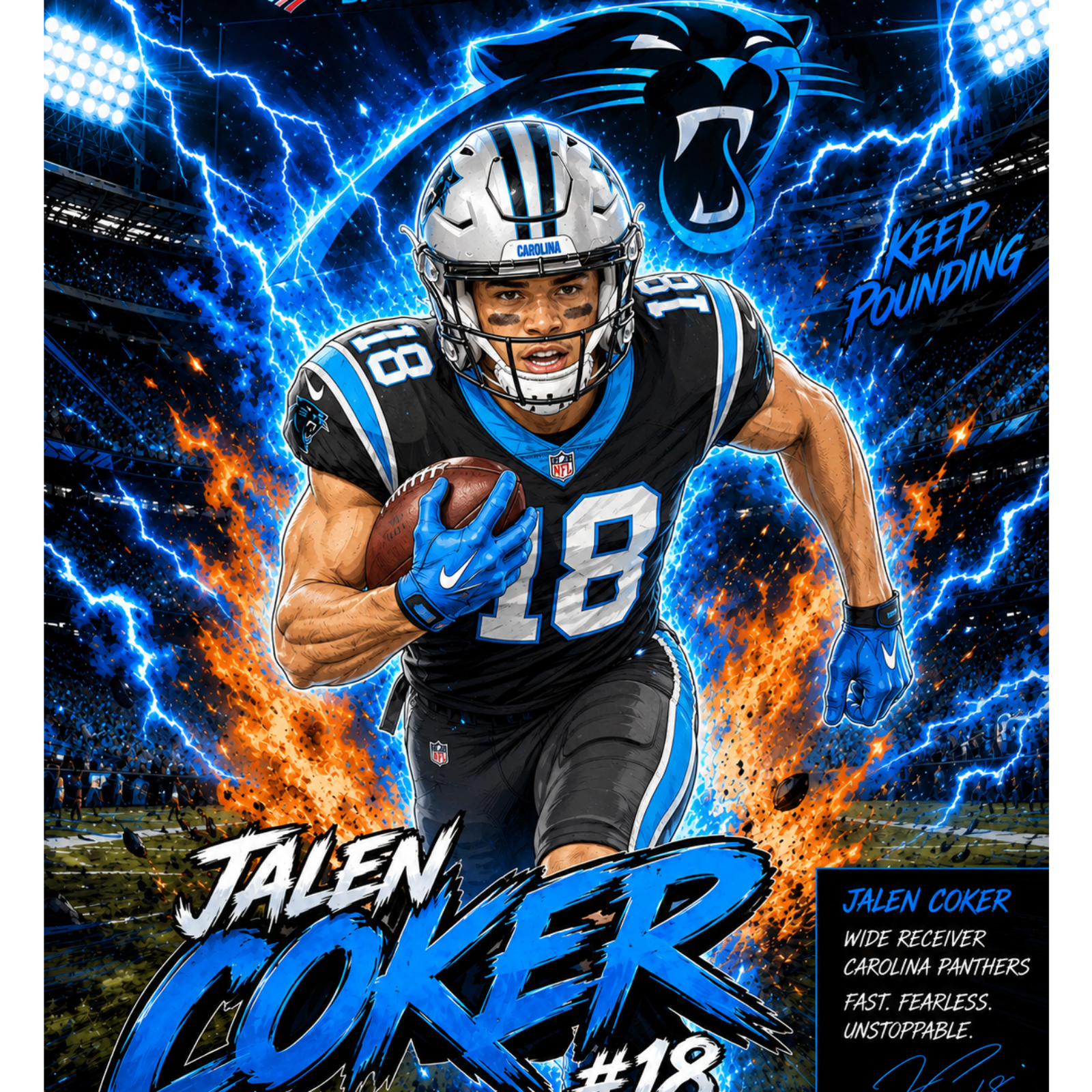 Jalen Coker Get Paid🟦⬛️🤑💵💸💰 episode artwork