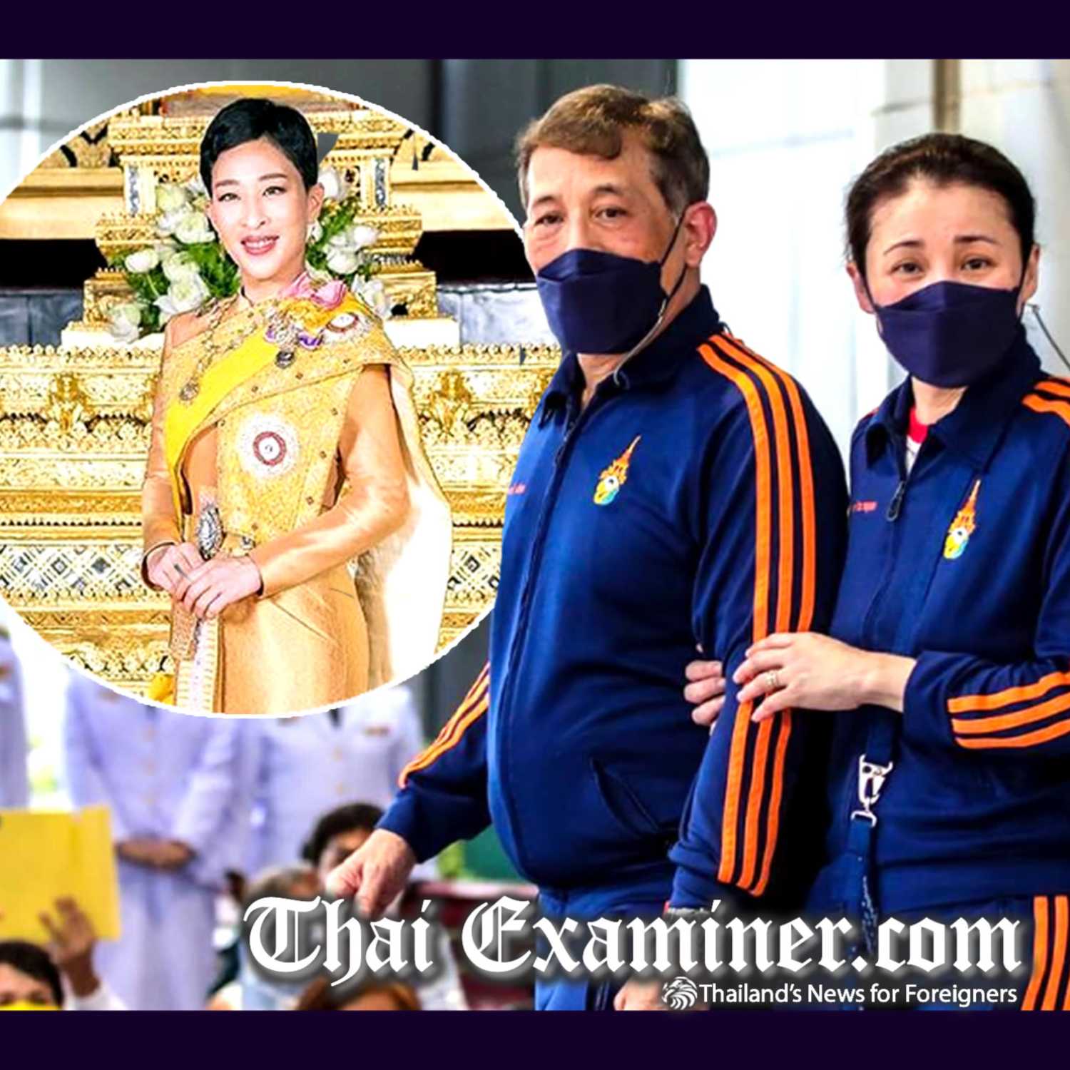 King and Queen visit Princess Bajrakitiyabha at a Bangkok hospital after she took ill on Wednesday