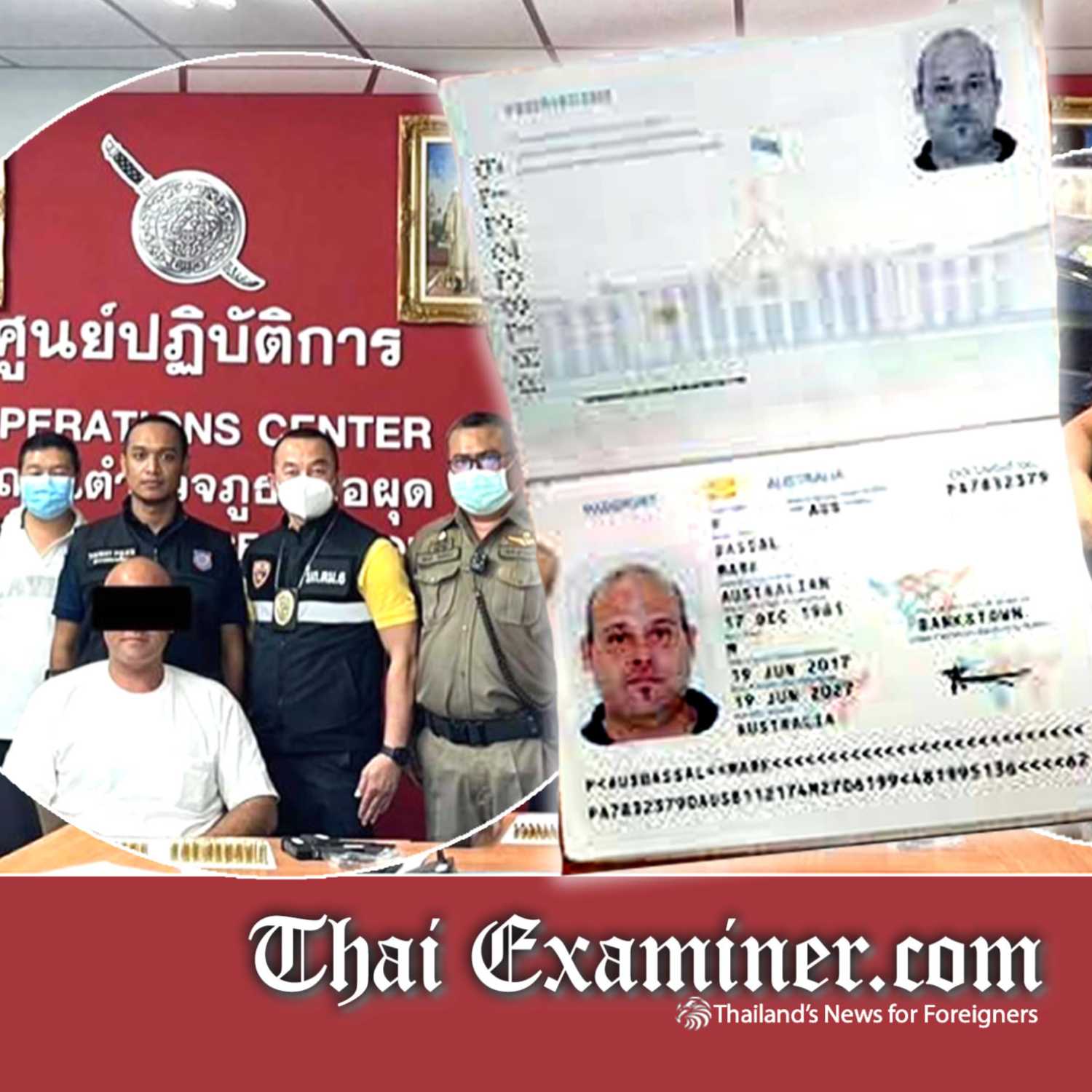Australian travelling with family arrested for illegal gun possession boarding a Ko Samui flight
