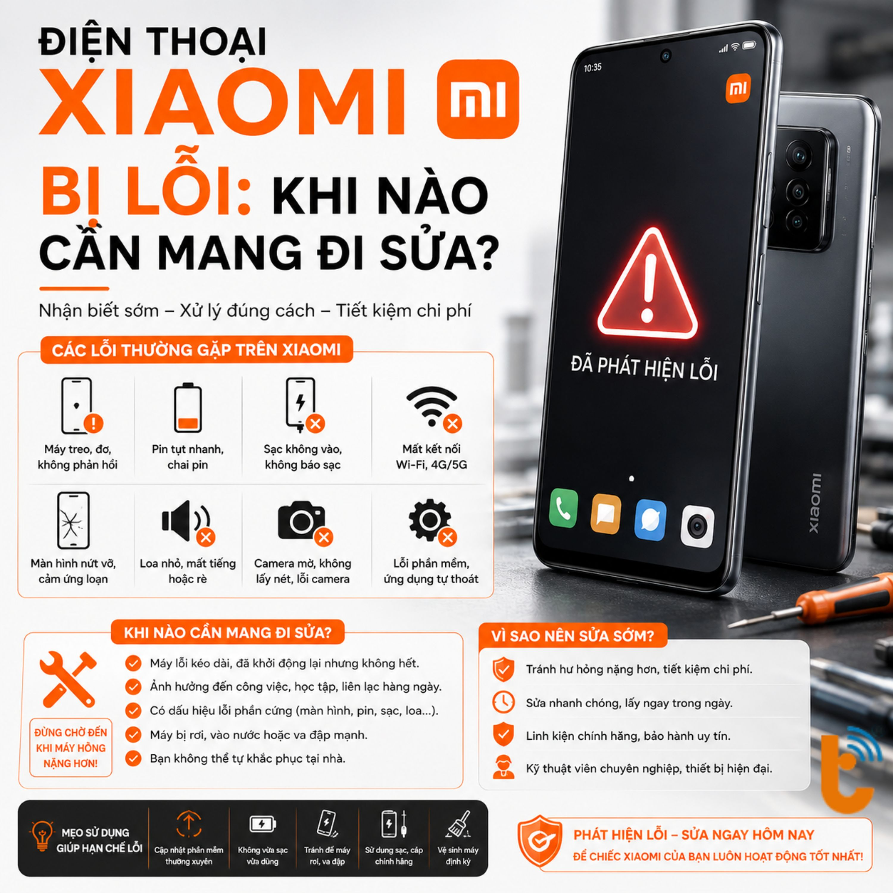 Điện thoại Xiaomi bị lỗi: Khi sửa cần lưu ý gì? episode artwork
