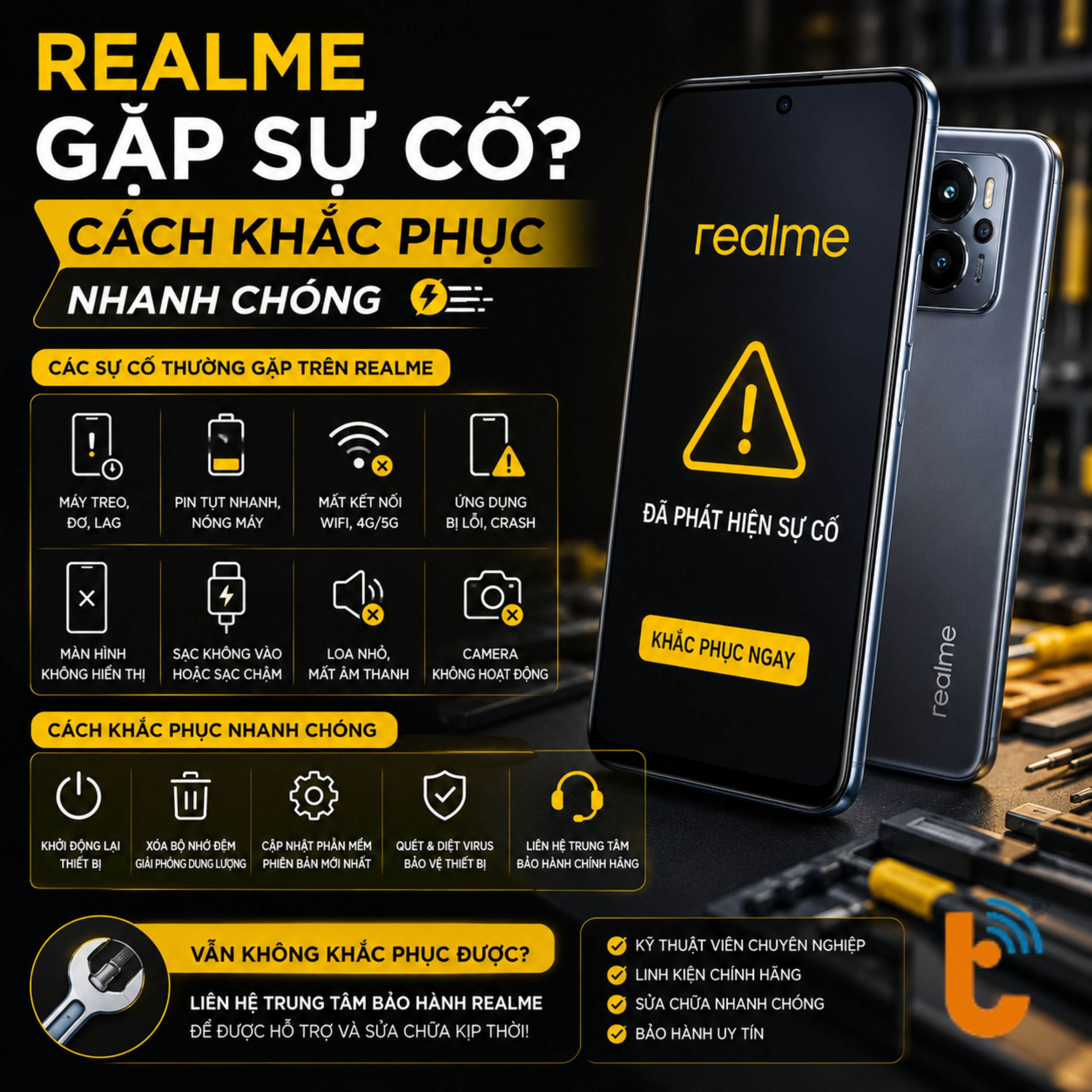 Điện thoại Realme gặp sự cố? Cách khắc phục nhanh chóng episode artwork