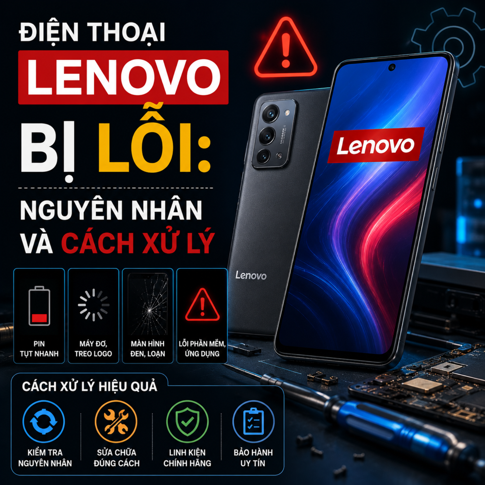 Điện thoại Lenovo bị lỗi: Nguyên nhân và cách xử lý episode artwork