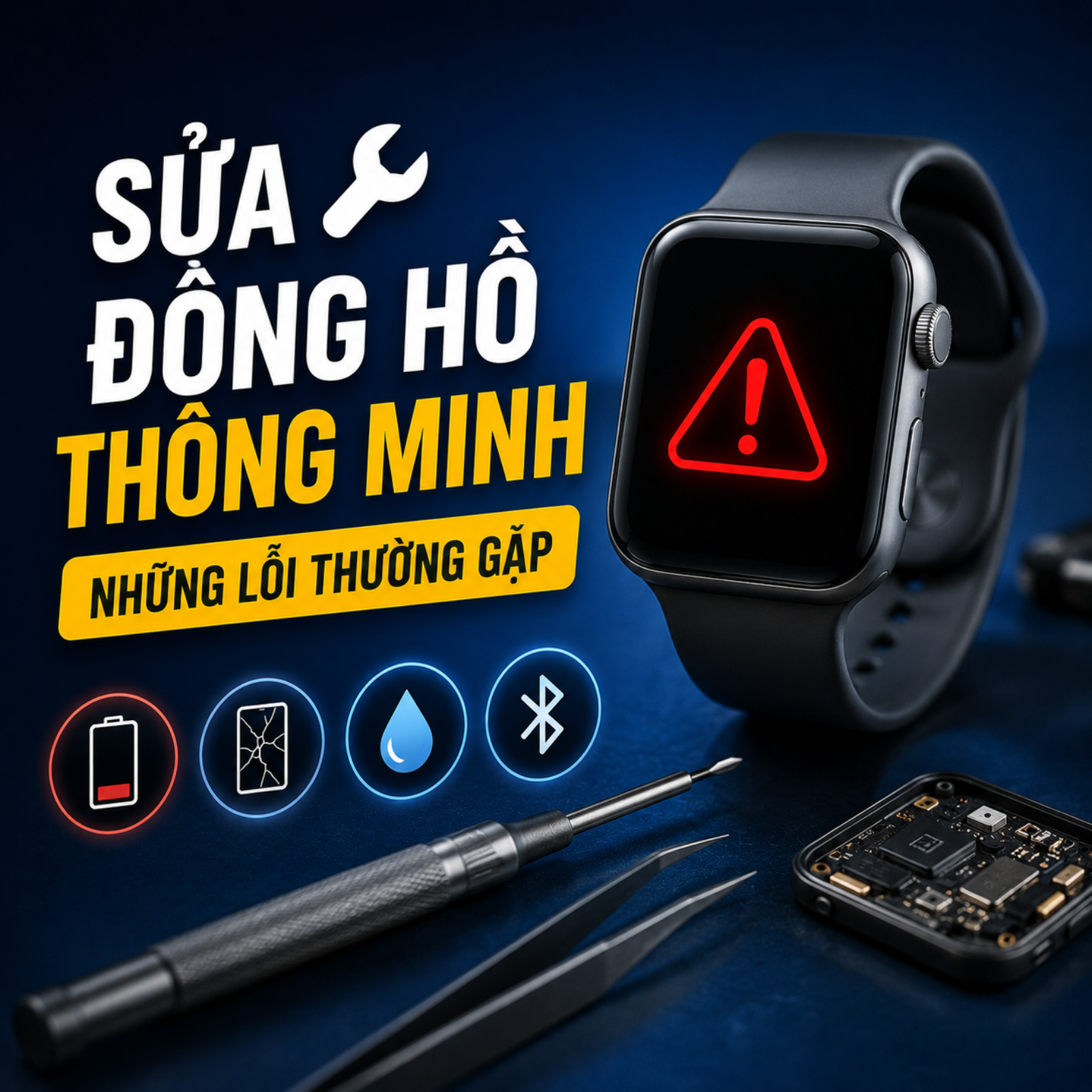 Sửa đồng hồ thông minh: Những lỗi thường gặp và lưu ý episode artwork