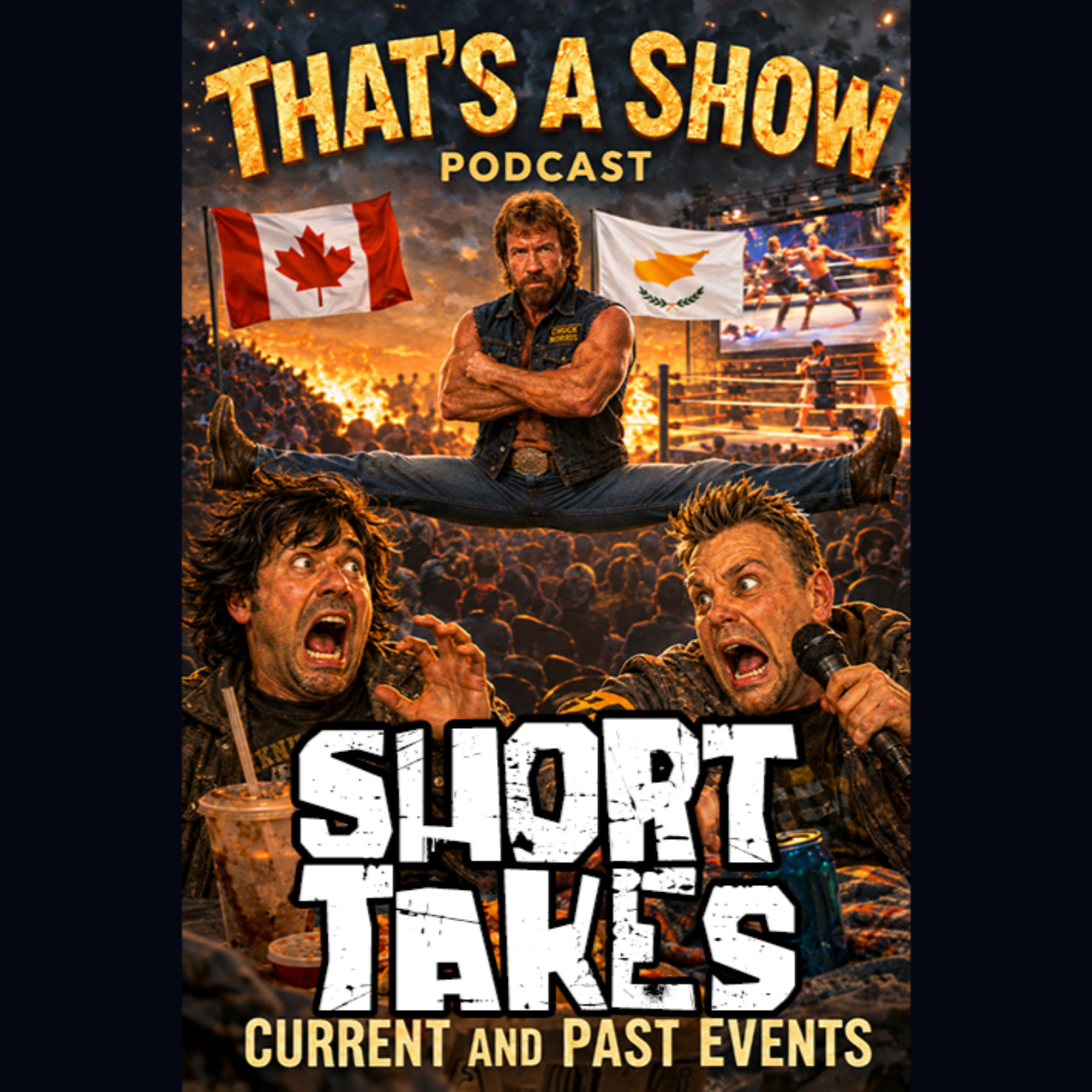 Short take on The Death of an Icon "Chuck Norris" episode artwork