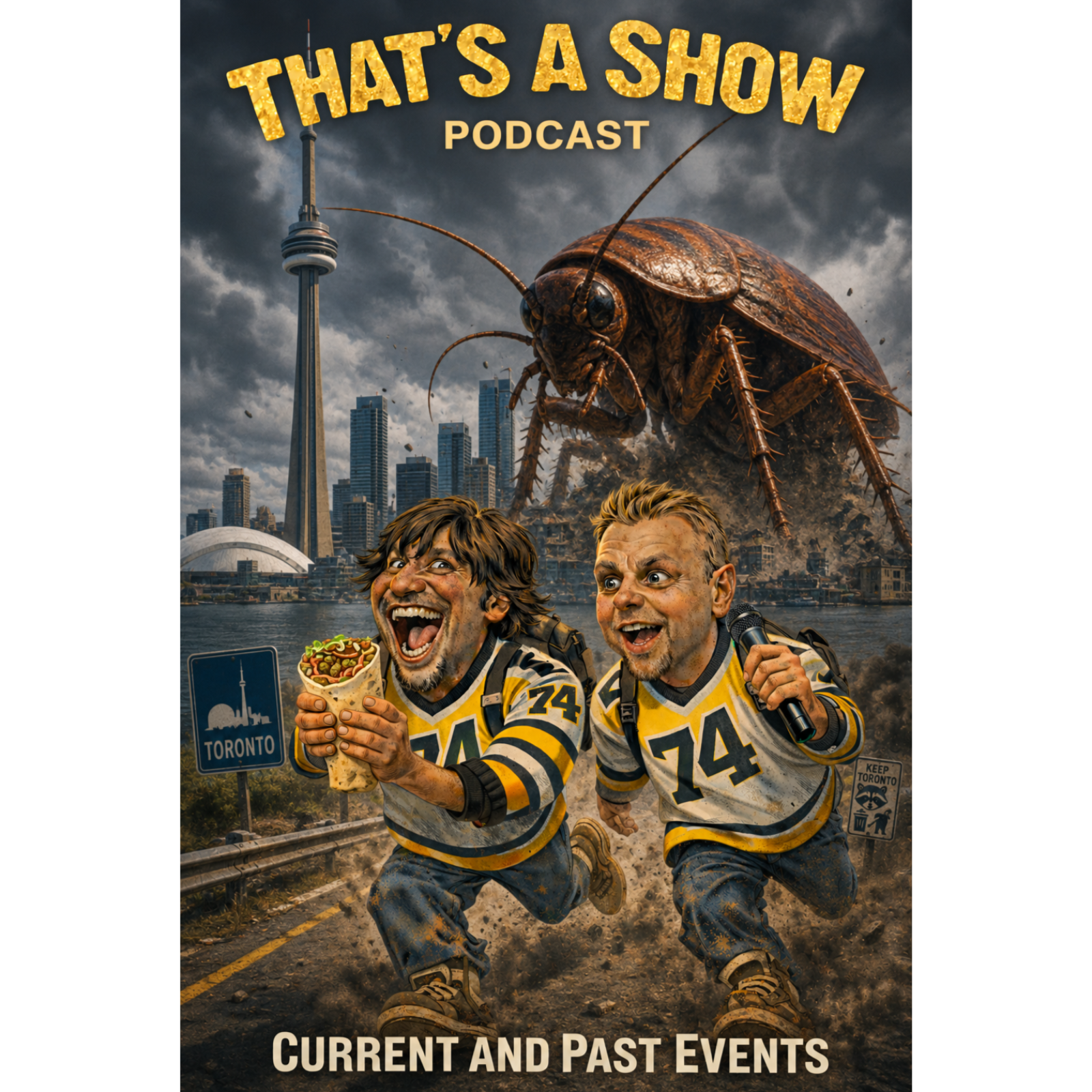 From Shawarma lunches to Cockroaches in ear canals episode artwork