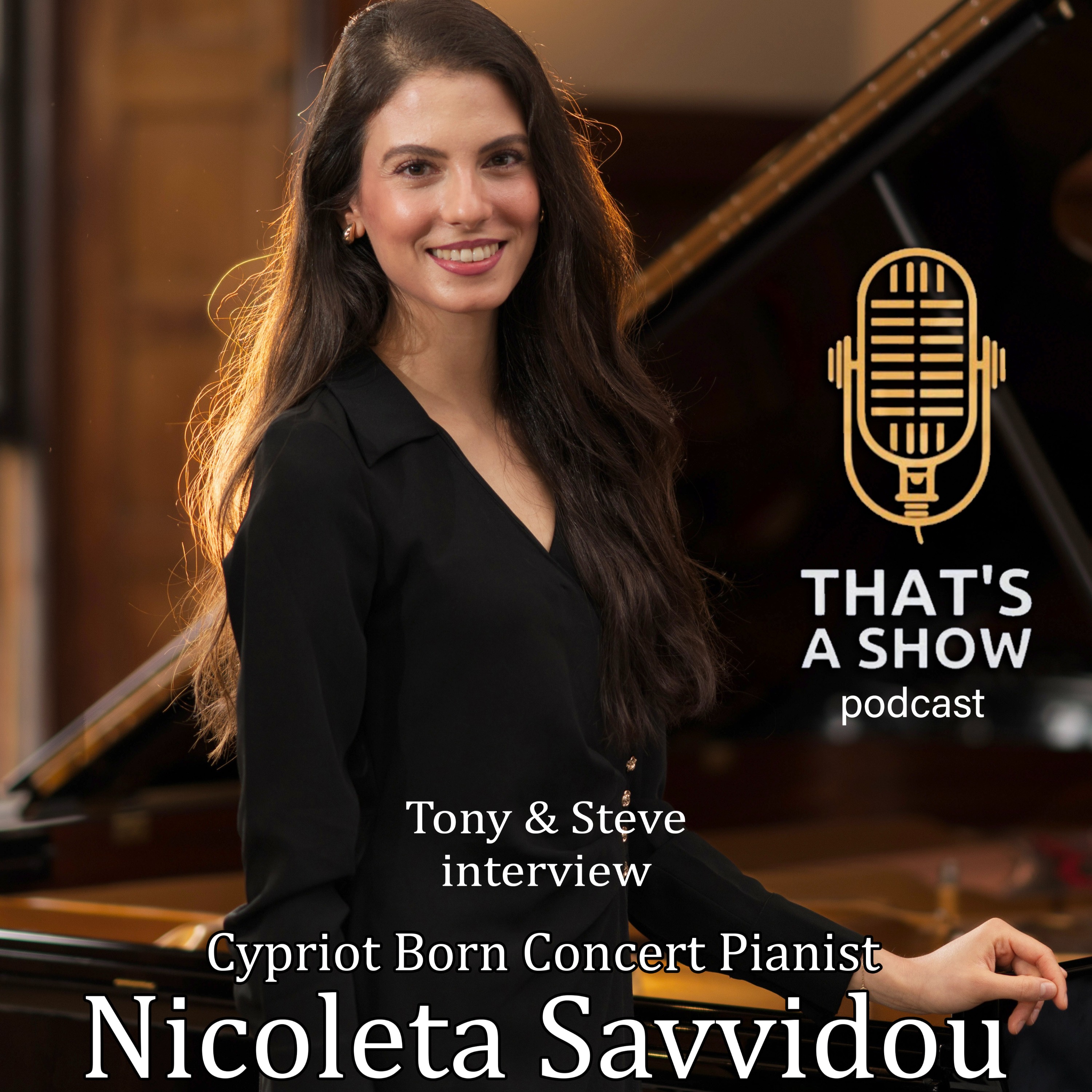 Talking with the Cypriot Born Concert Pianist 'Nicoleta Savvidou' episode artwork