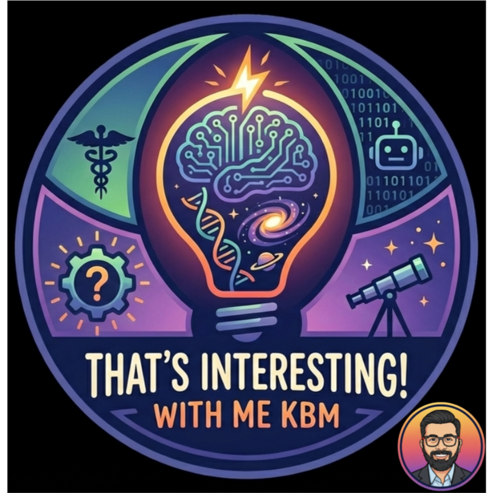 That's Interesting! with me KBM cover art