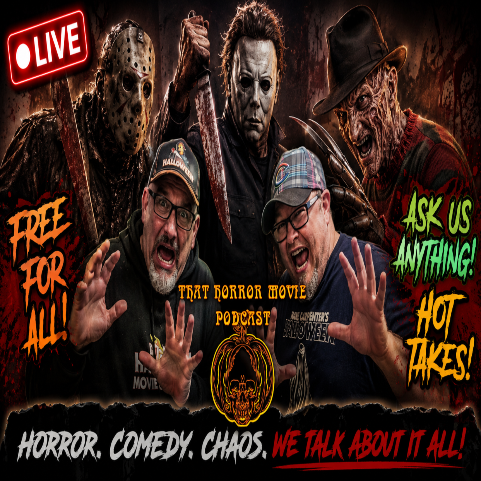 Ask Us Anything, Hot Takes, Free For All Hangout Stream! episode artwork