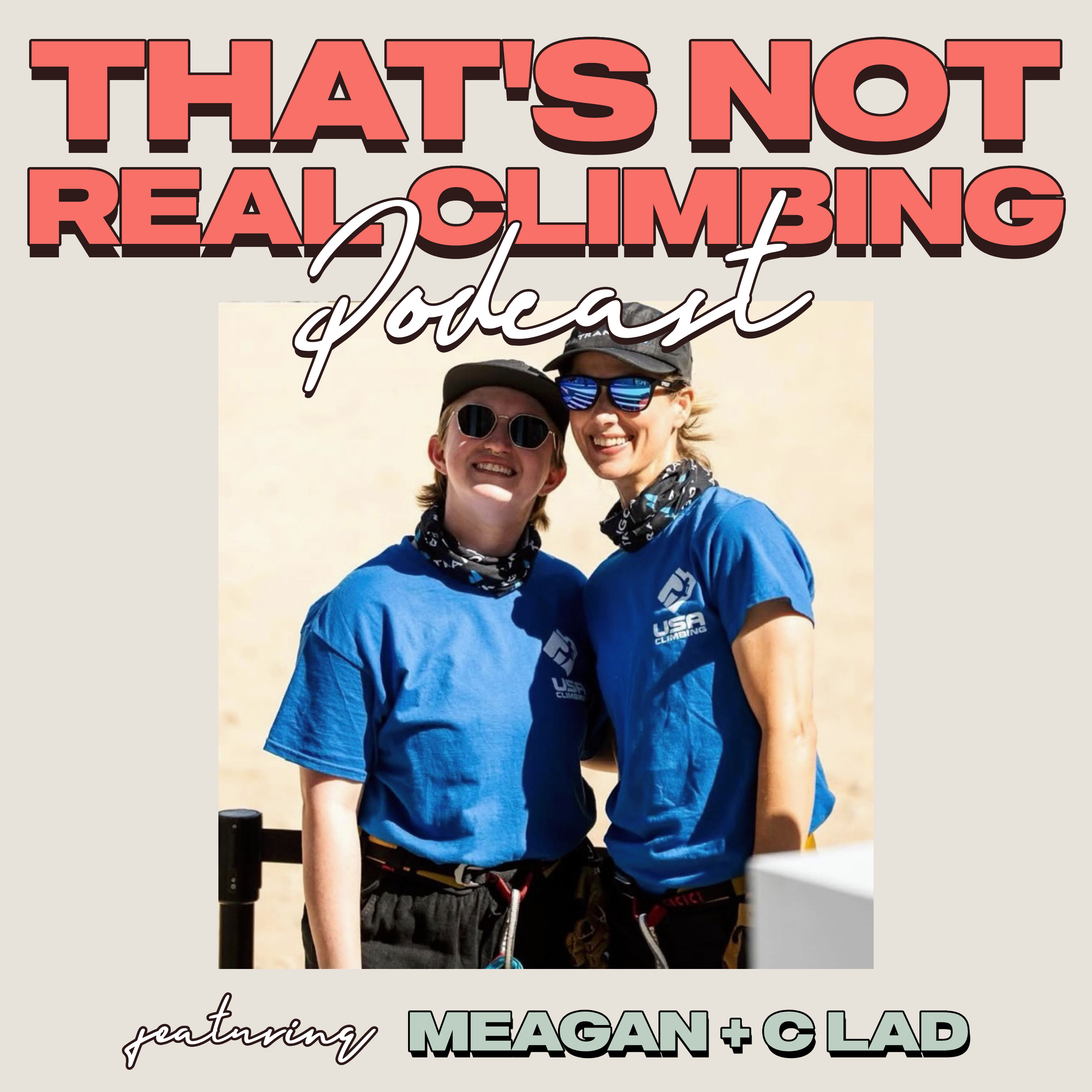 Meagan + C Lad - SPONSORED belayers?!