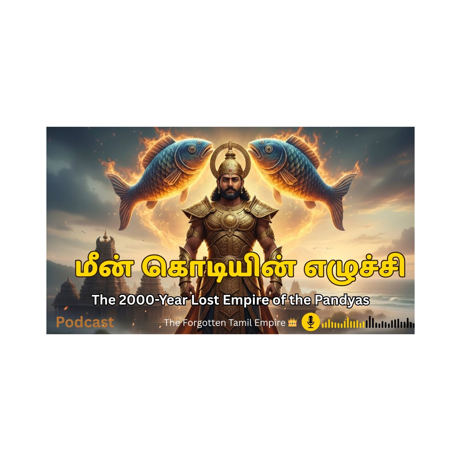 மீன் கொடியின் எழுச்சி | The 2000-Year Lost Empire of the Pandyas | Tamil History Podcast podcast artwork