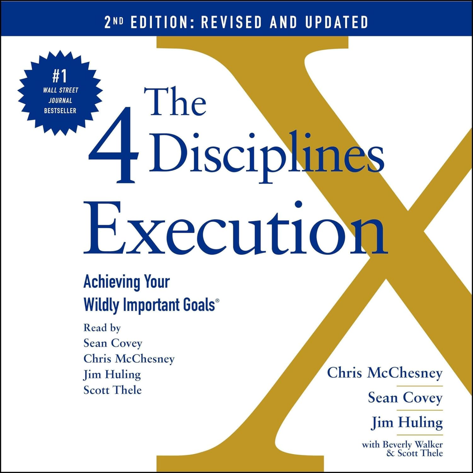 The 4 Disciplines of Execution by Chris McChesney, Book Summary, Podcast, English episode artwork