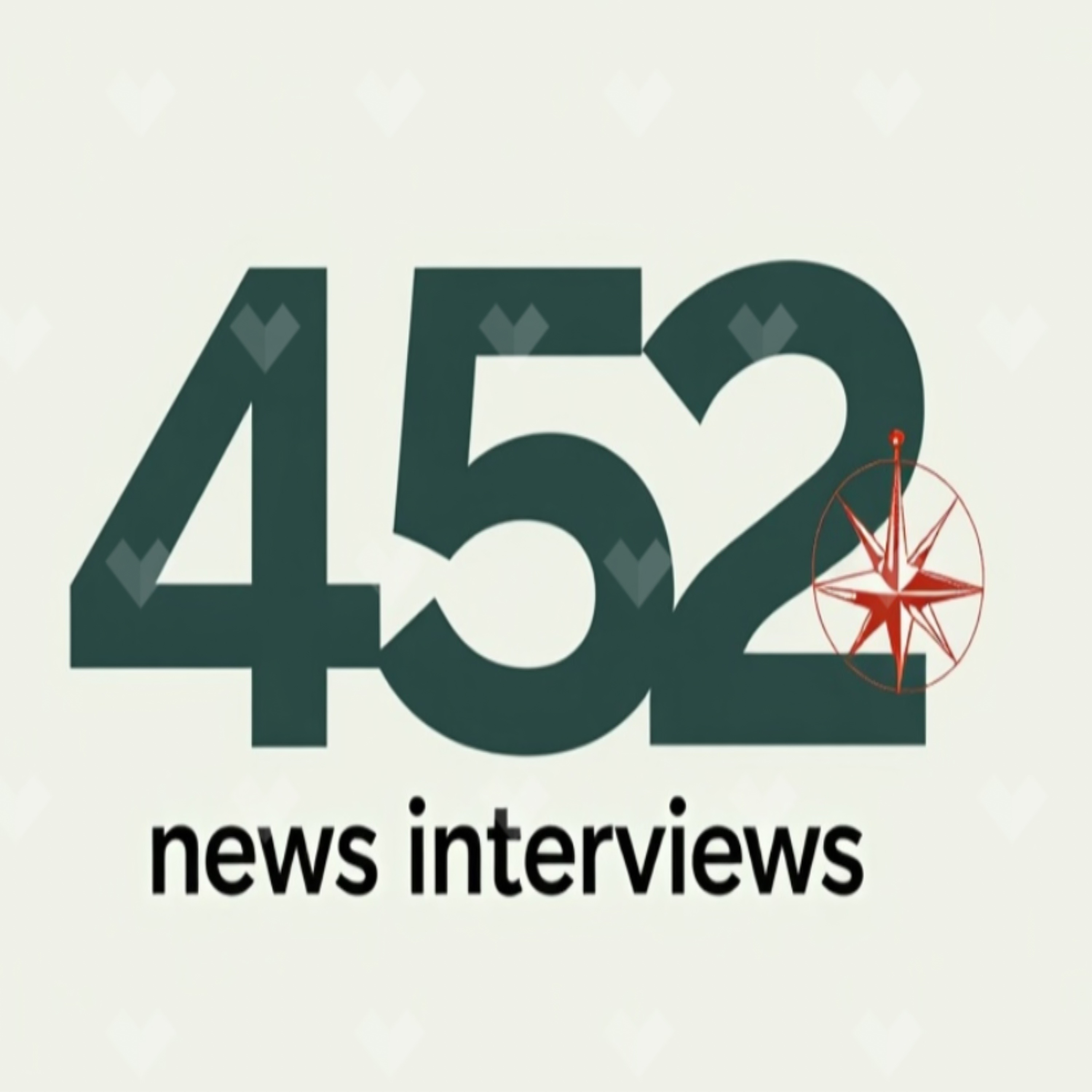 The 452 news interviews podcast artwork