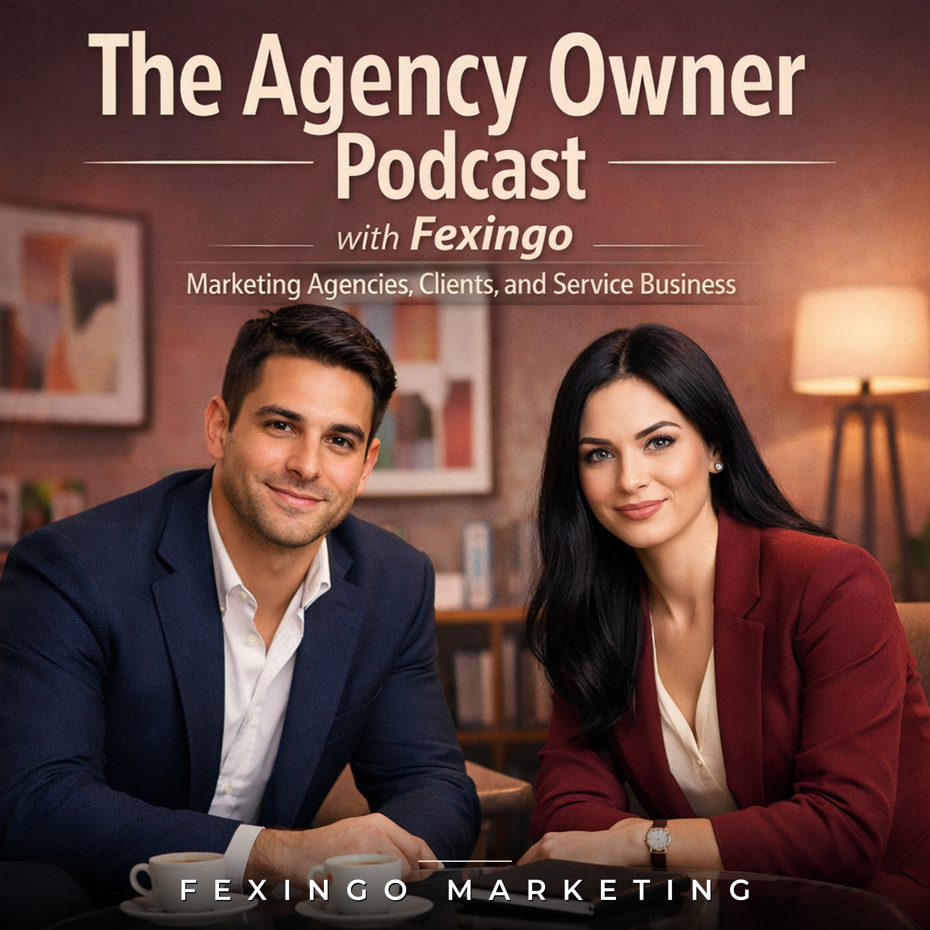 The Agency Owner Podcast with Fexingo: Marketing Agencies, Clients, and Service Business podcast artwork