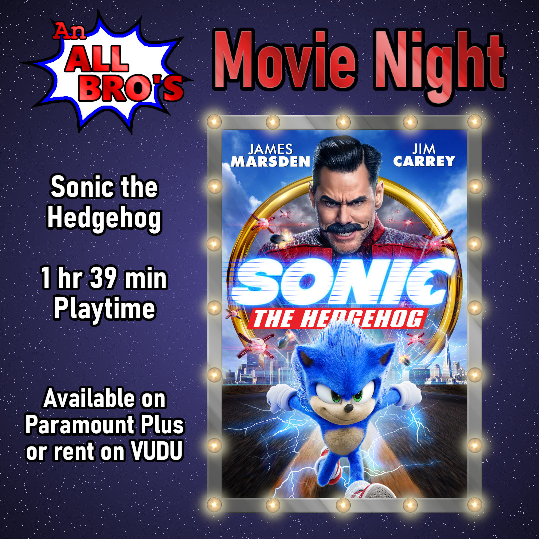 Movie Night: Sonic the Hedgehog