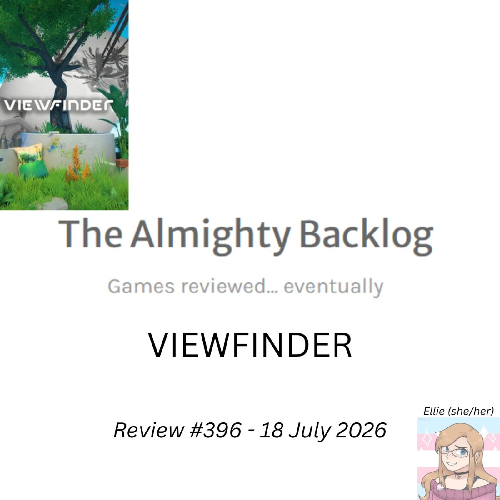 The Almighty Backlog 396 - Viewfinder episode artwork