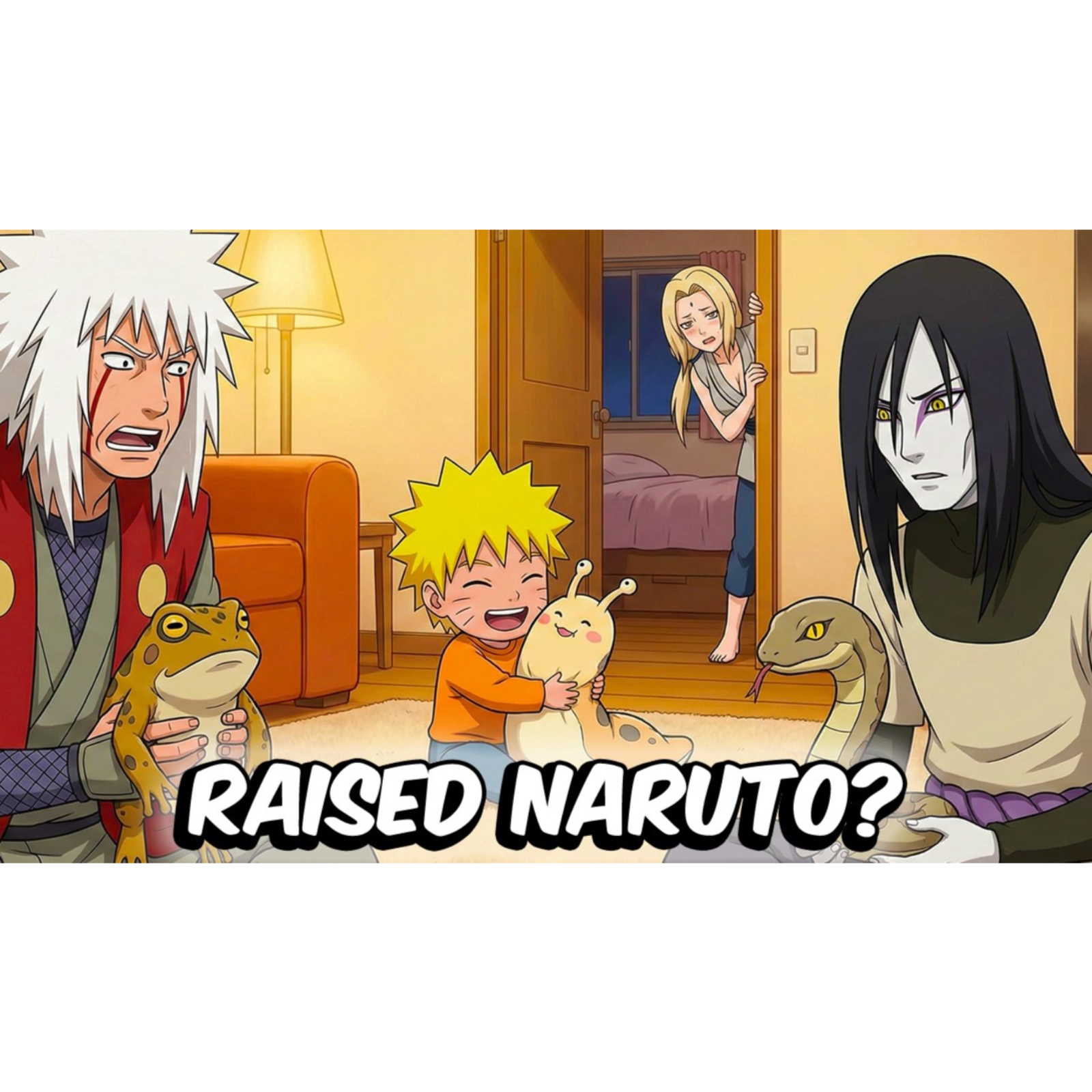 What If All Three Sannin Raised Naruto (Part 2) - The Amagi