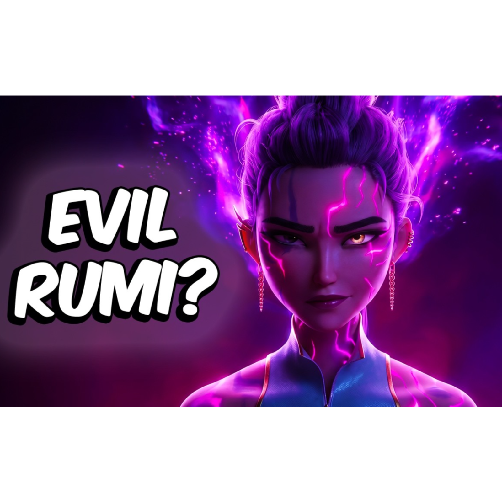 What If Rumi Embraced Her Demon Side_ (Kpop Demon Hunters)