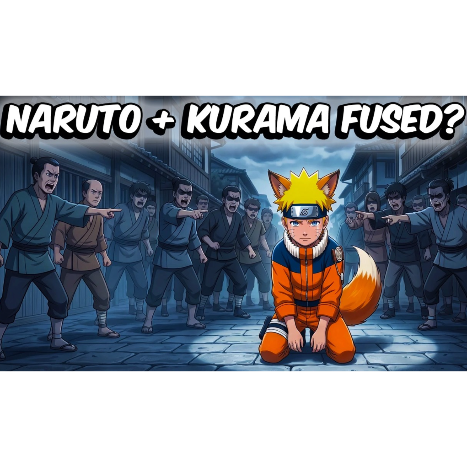 What If Minato Fused Naruto and Kurama Together