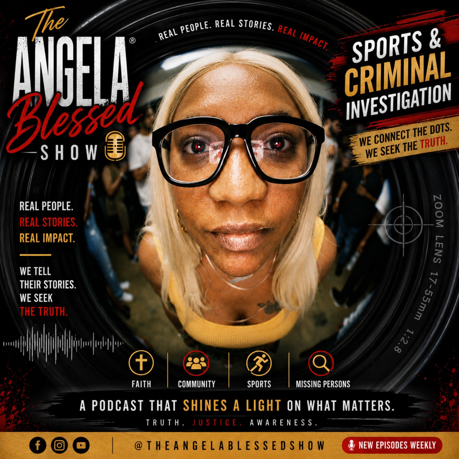 The Angela Blessed Show podcast artwork
