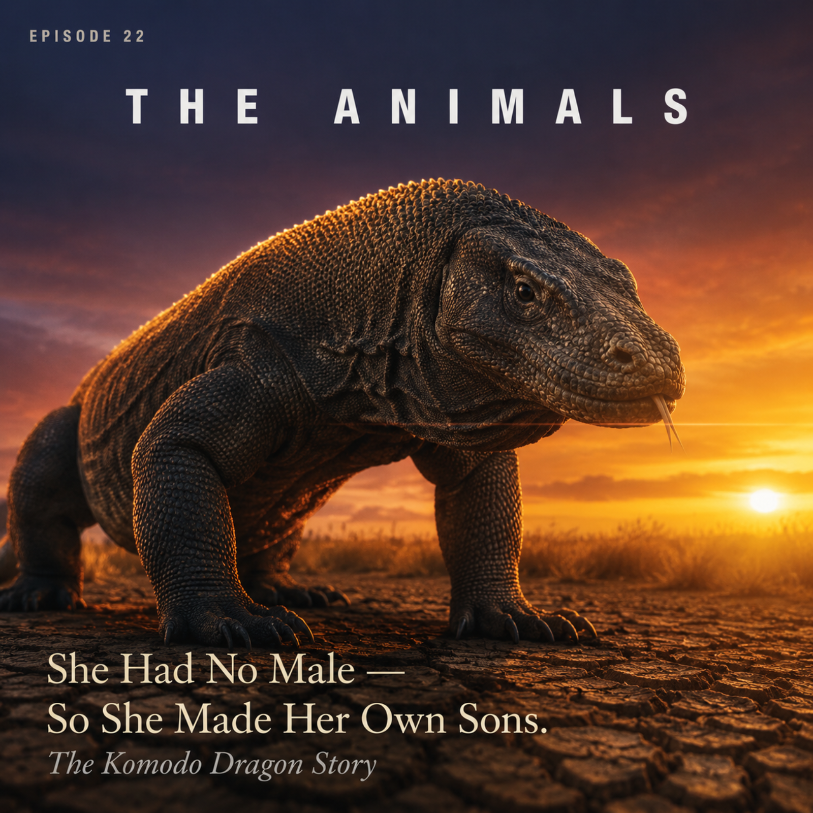 She Had No Male — So She Made Her Own Sons. The Komodo Dragon Story episode artwork