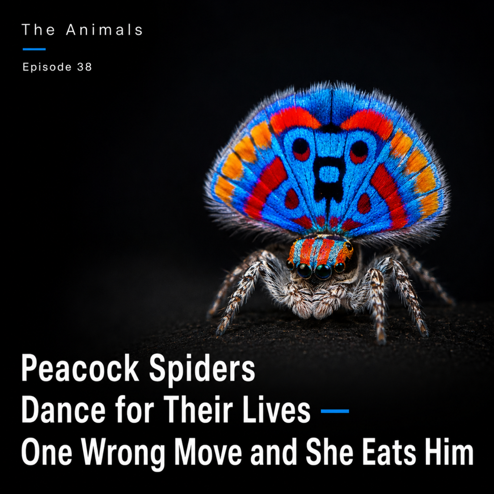 Peacock Spiders Dance for Their Lives — One Wrong Move and She Eats Him episode artwork